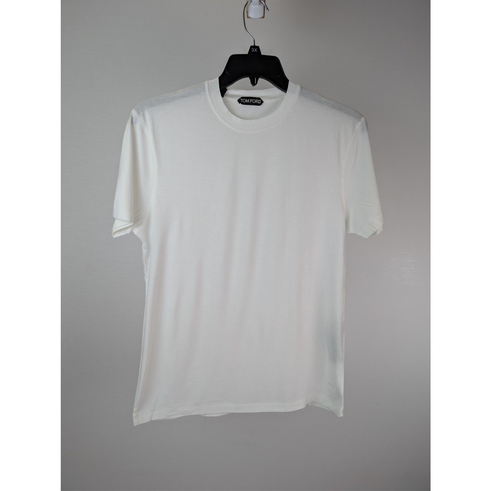Tom Ford o1rshd1 CC20 T-Shirt in White Size US M / EU 48-50 / 2 - 2 Thumbnail