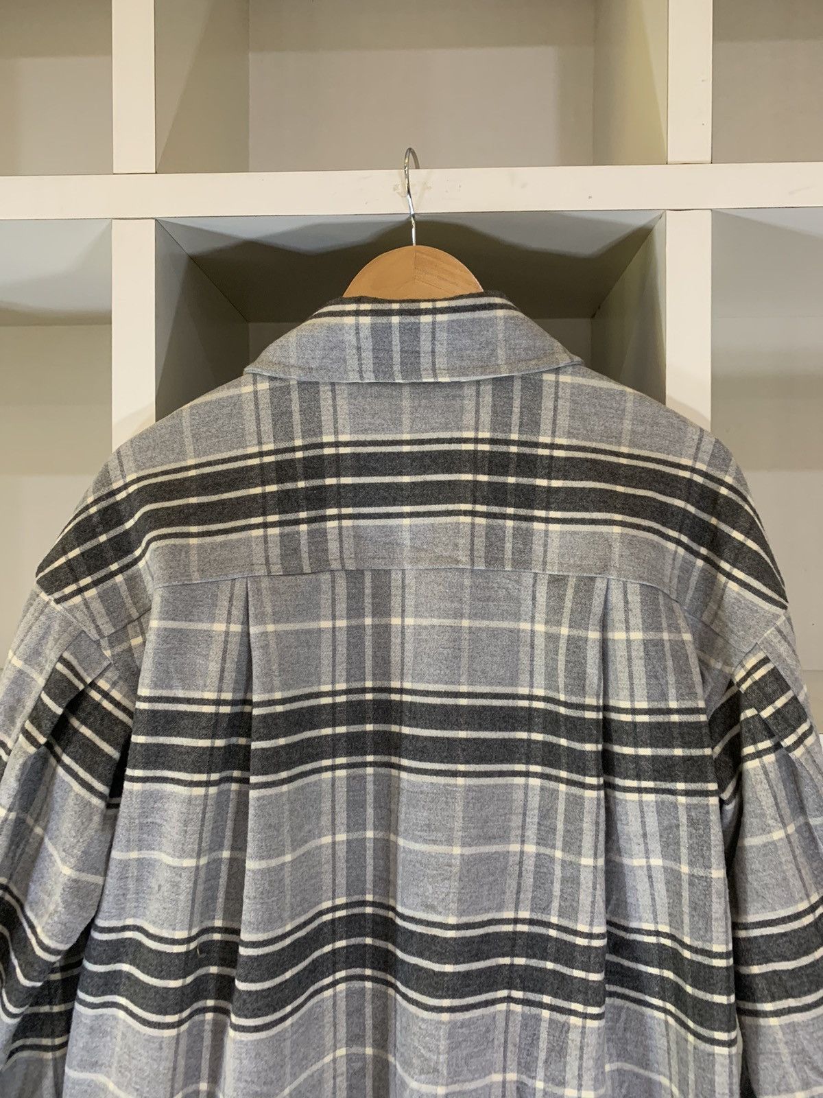 Flannel × GU Flannel Button Jacket Size US L / EU 52-54 / 3 - 12 Thumbnail