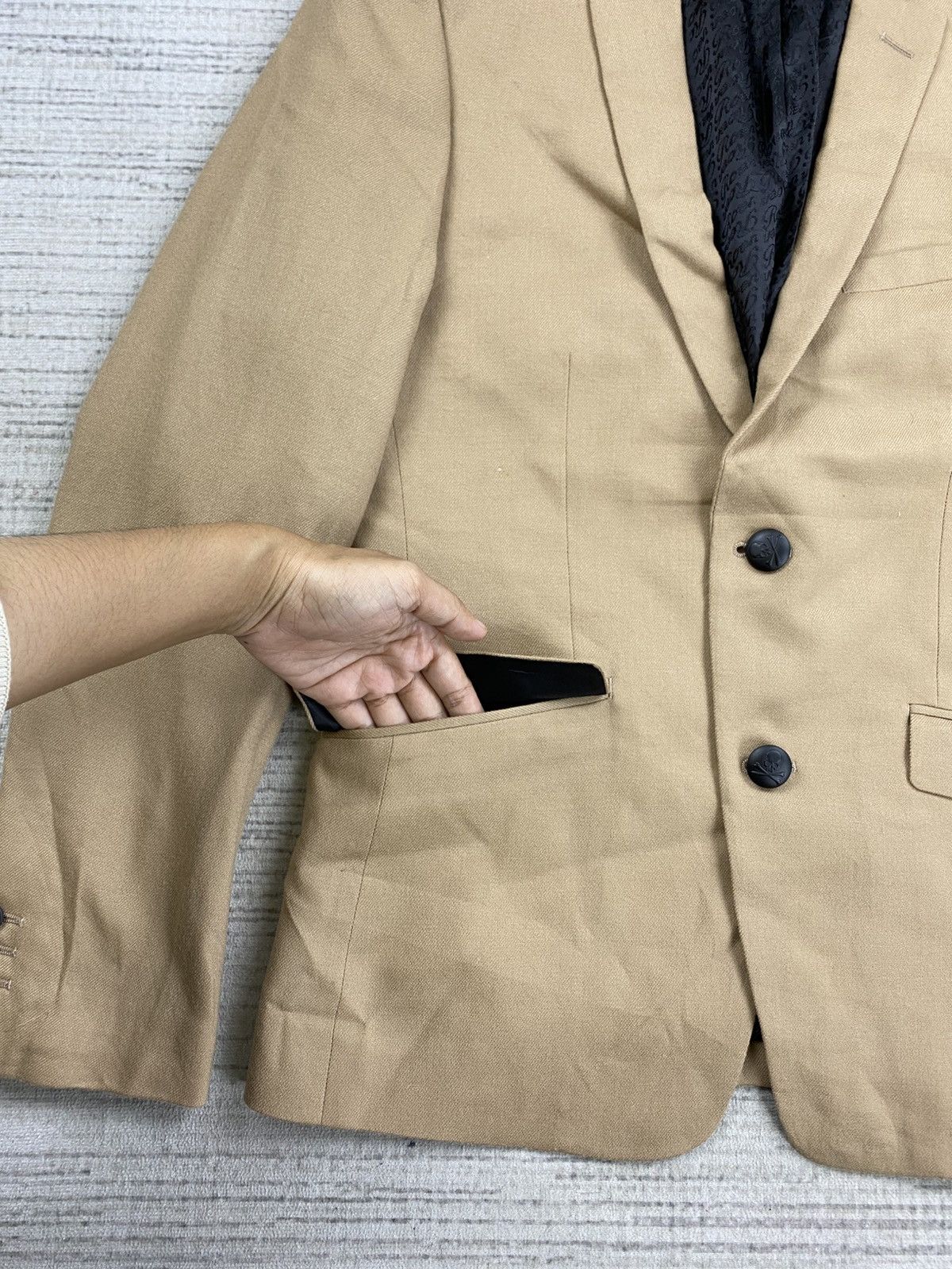 Japanese Brand × Roen × semanticdesign Vintage Roen X Semantic Design Brown Blazer Jacket Size US M / EU 48-50 / 2 - 6 Thumbnail