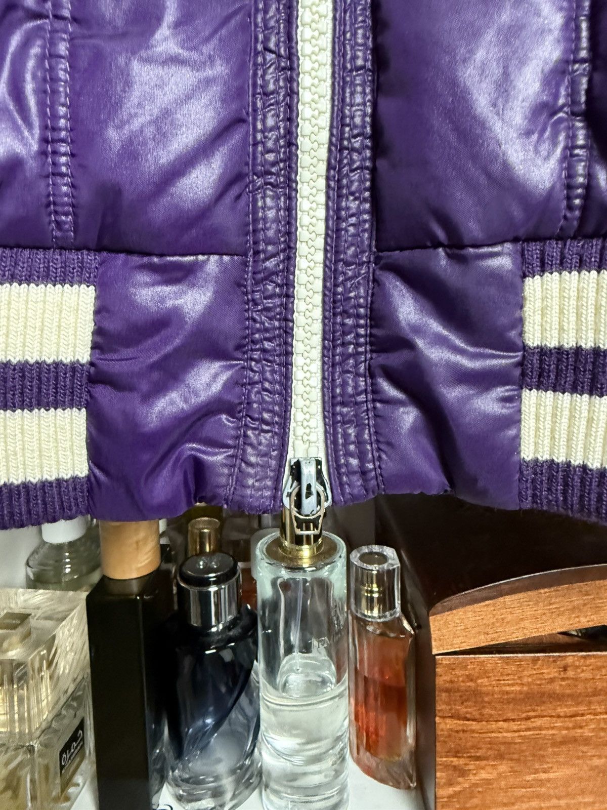 Designer × Moncler Moncler down puffer big logo jacket 4 M designer luxury dril Size US M / EU 48-50 / 2 - 6 Thumbnail