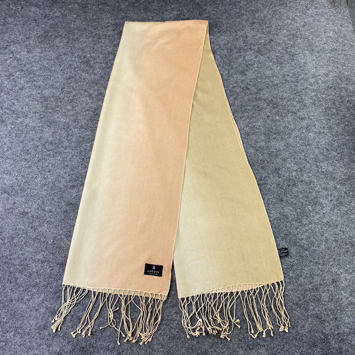 Lanvin × Vintage Lanvin Muffler / Scarf / Neckwear-K063 Size ONE SIZE - 2 Thumbnail