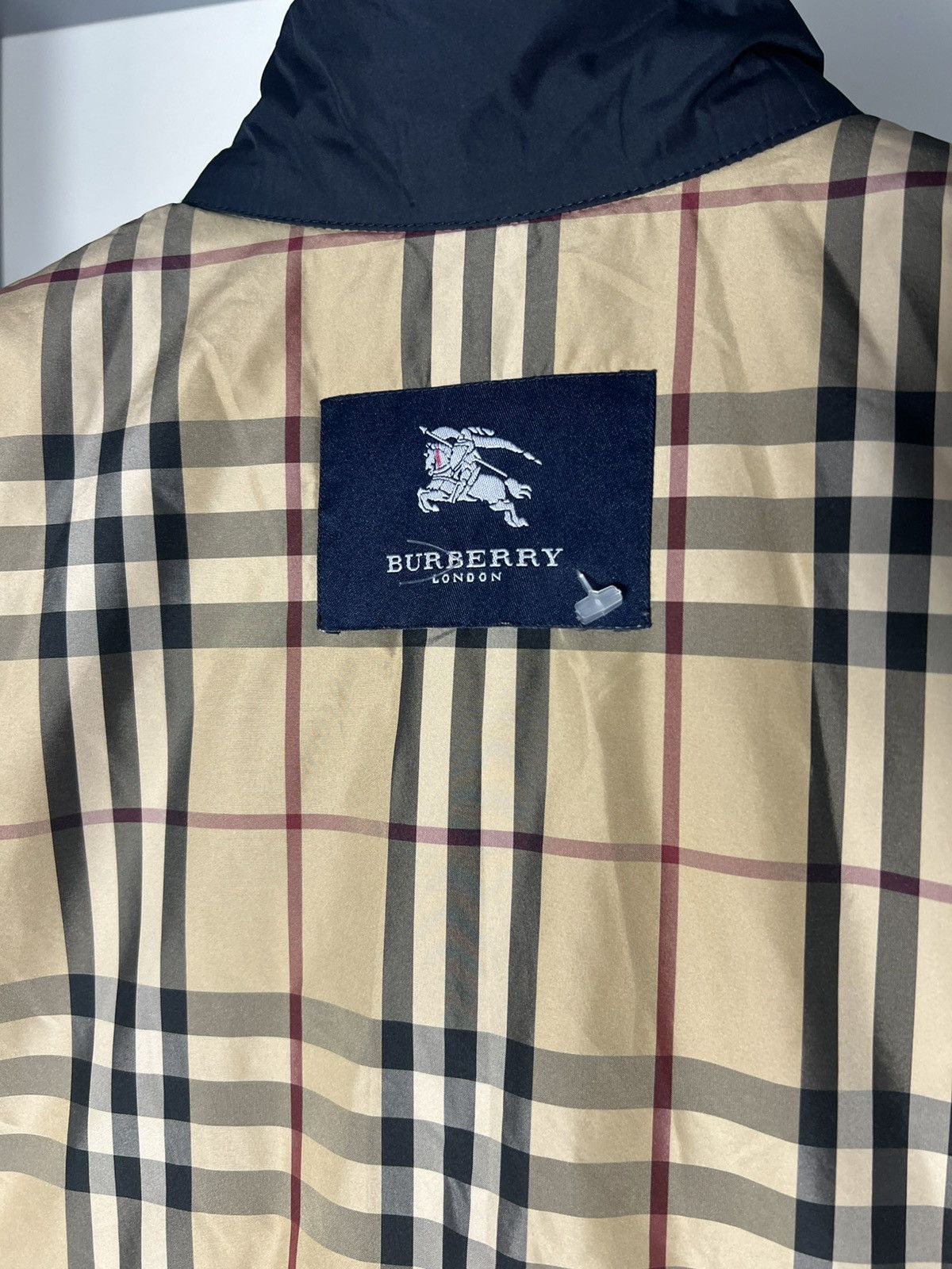 Burberry × Vintage VERY RARE BURBERRY LONDON VESTS DESIGNER JAPAN STYLE Y2K 90s Size US M / EU 48-50 / 2 - 14 Thumbnail