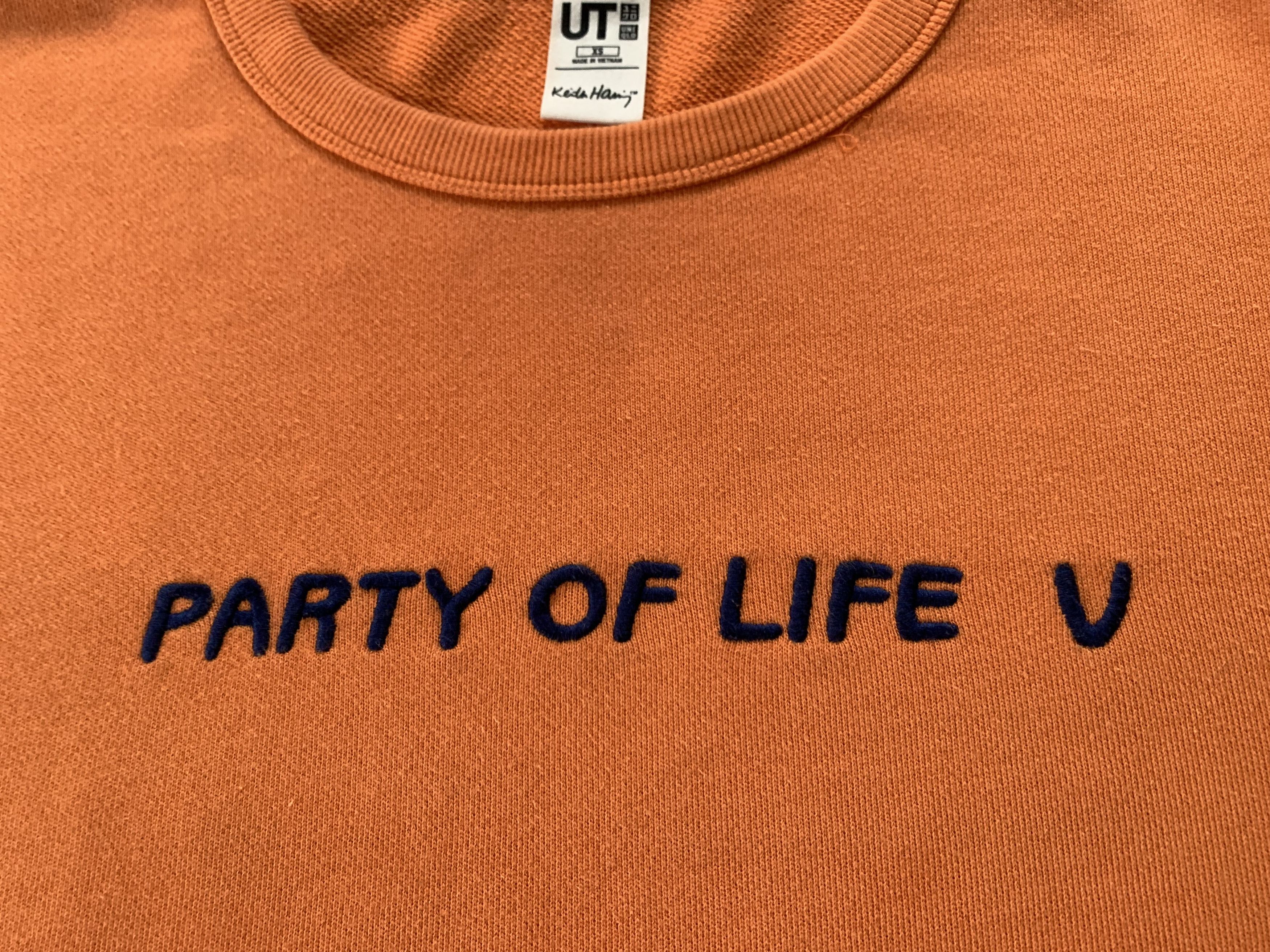 Keith Haring × Uniqlo Uniqlo Keith Haring Party of Life Printed Sweatshirt Size US XS / EU 42 / 0 - 6 Thumbnail