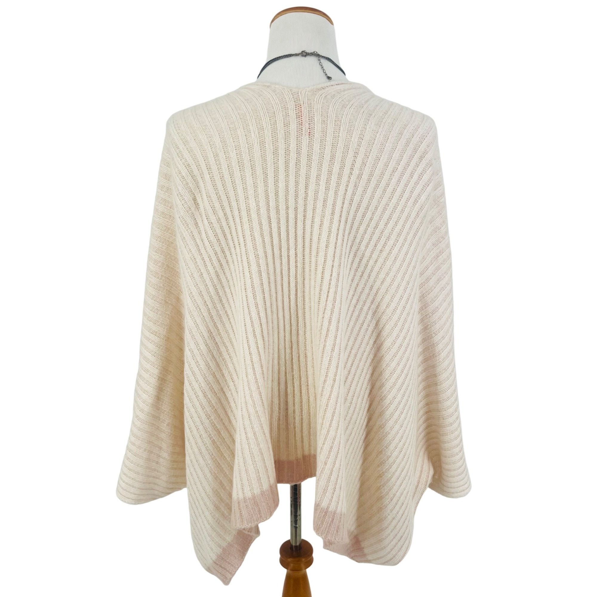 Other Pink Two Toned Open Knit Kimono Cardigan | Coastal Cowgirl B Size ONE SIZE - 7 Thumbnail