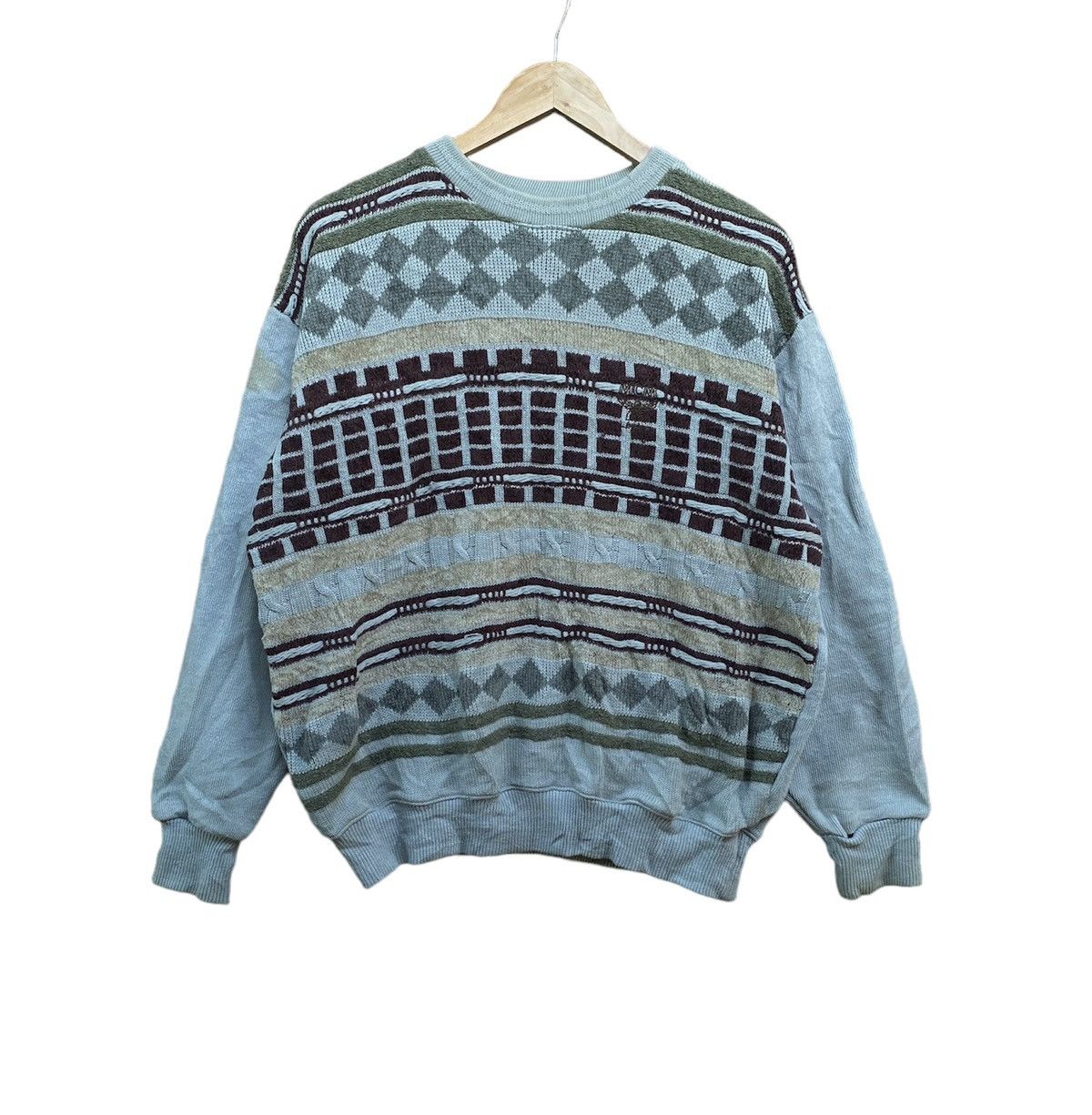 MCM × Vintage Vintage McM Legere Small Logo Sweatshirt Size US L / EU 52-54 / 3 - 1 Thumbnail