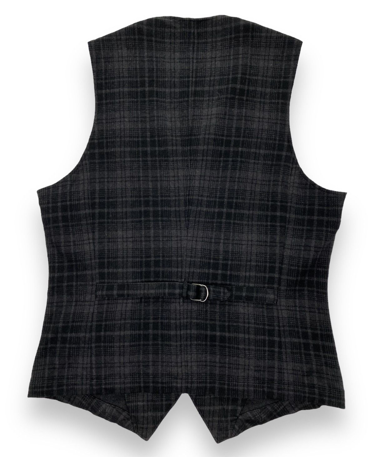 Hiroko Koshino Homme Hiroko Koshino Homme Collection Plaid Vest Size US S / EU 44-46 / 1 - 2 Thumbnail