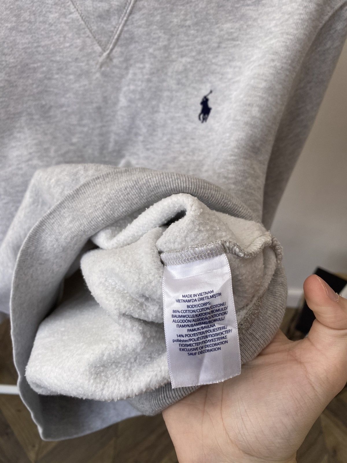 Polo Ralph Lauren Vintage Polo Ralph Lauren Grey Sweatshirt Size US M / EU 48-50 / 2 - 9 Thumbnail