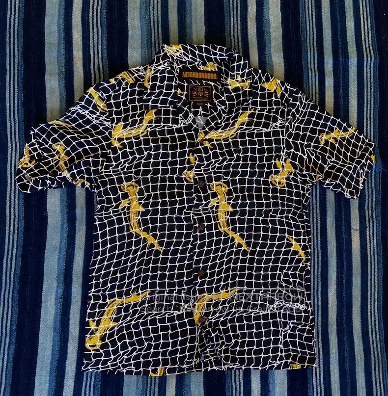 Neighborhood Neighborhood Goldfish Hawaiian Short Sleeve Shirt Size US S / EU 44-46 / 1 - 1 Thumbnail