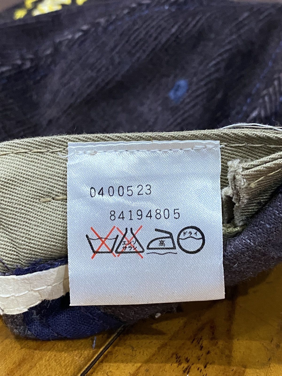 Tommy Hilfiger × Vintage Vintage TOMMY HILFIGER Velvet Snap Cap Adustable Size ONE SIZE - 13 Thumbnail
