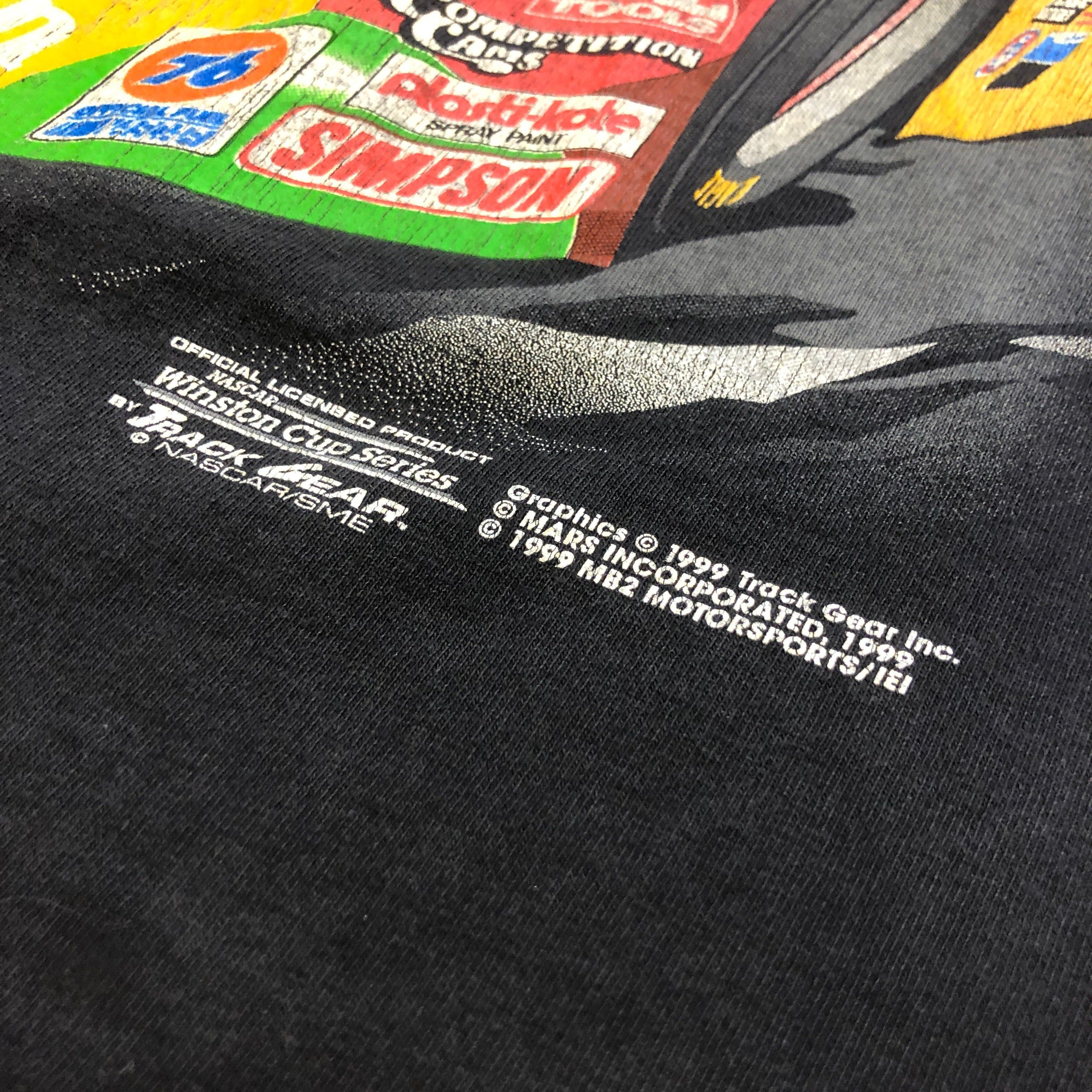 Tultex 1999 Ernie Irvan "Operation Acceleration" M&Ms Pontiac Vintage Graphic T-Shirt Size XL Size US XL / EU 56 / 4 - 6 Thumbnail