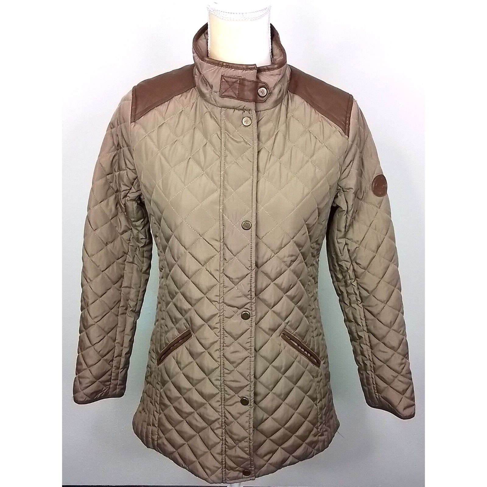 Ralph Lauren Ralph Lauren Barn Jacket Women's XS Brown Quilted #W3570 Size XS / US 0-2 / IT 36-38 - 2 Thumbnail