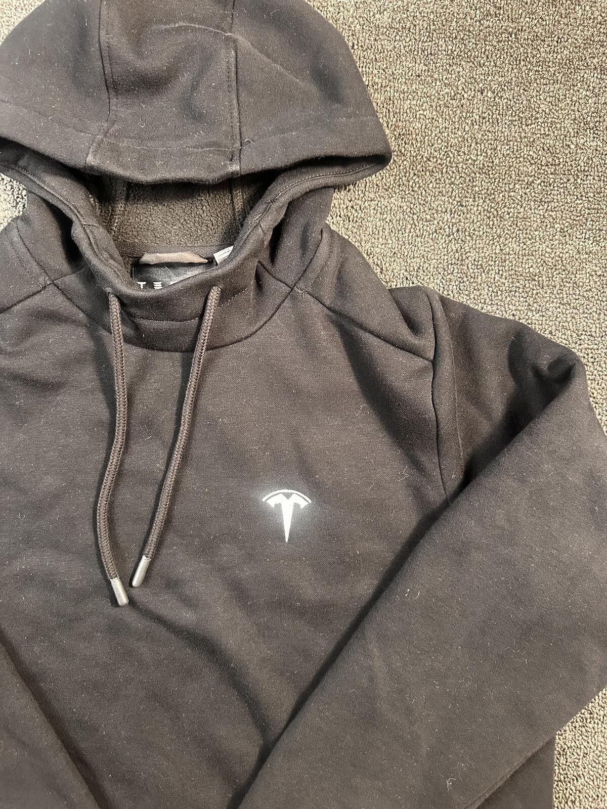 Tekla Tesla Black Hoodie with Zippered Pocket Size US M / EU 48-50 / 2 - 4 Thumbnail