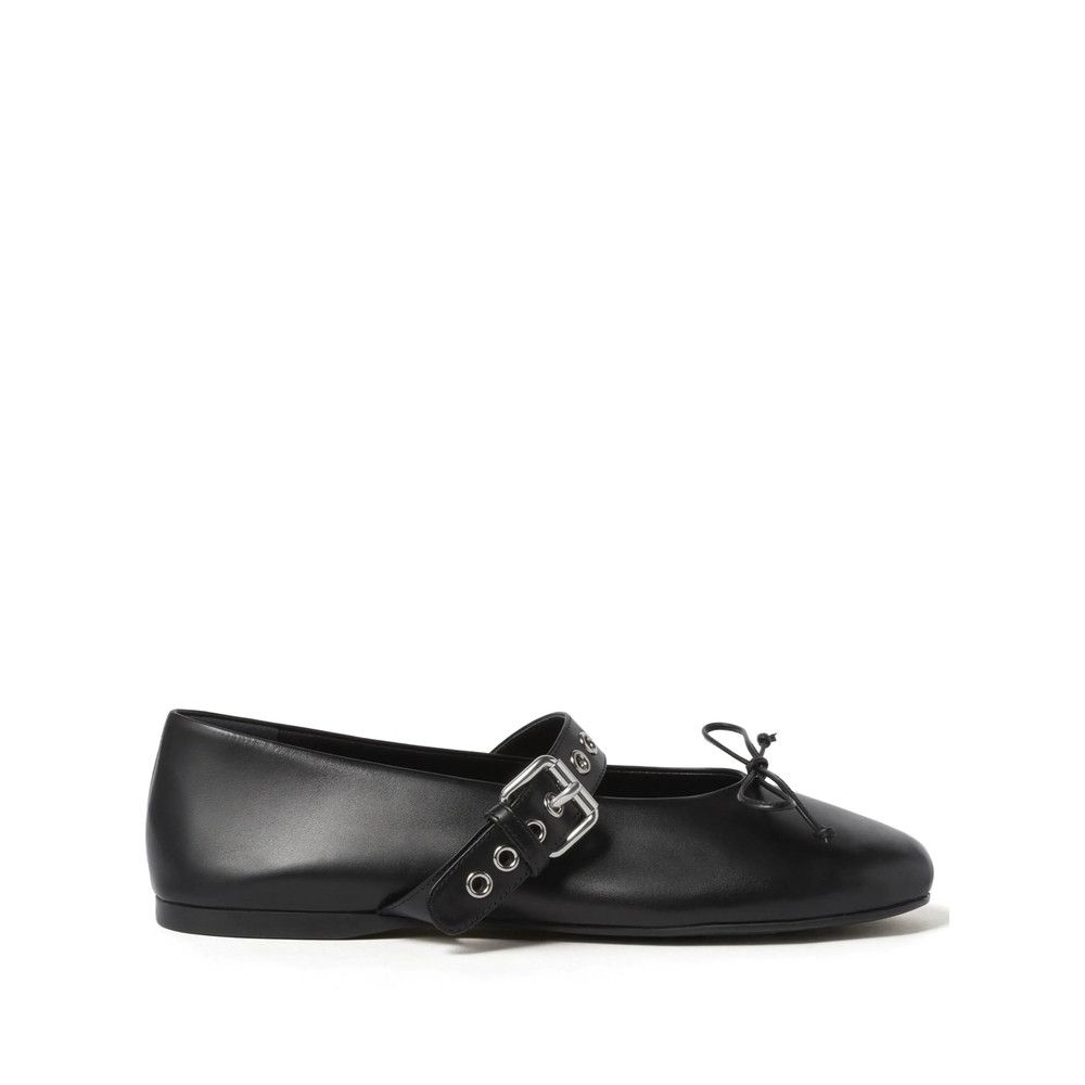 Miu Miu Miu Miu BLACK Ballet Flats Size US 11 / IT 41 - 1 Thumbnail
