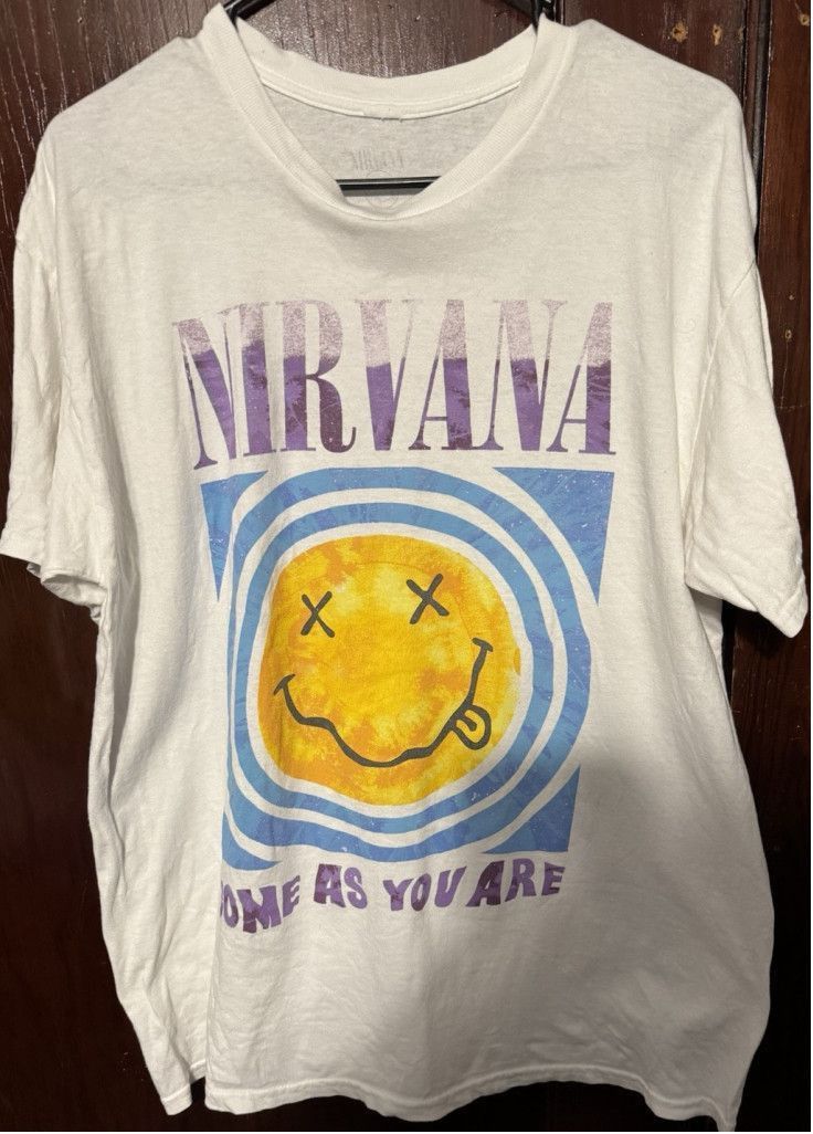 Nirvana Nirvana Vintage Come As You Are t-shirt Black Men's size M Size US M / EU 48-50 / 2 - 1 Thumbnail