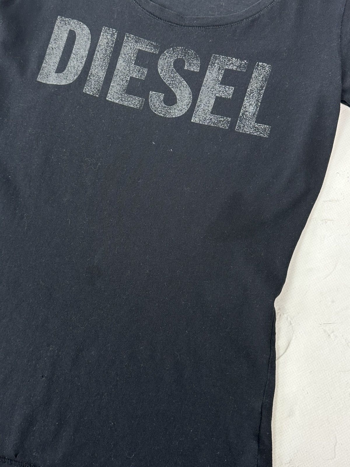 Diesel Vintage Diesel Black T-shirt Size S / US 4 / IT 40 - 5 Thumbnail