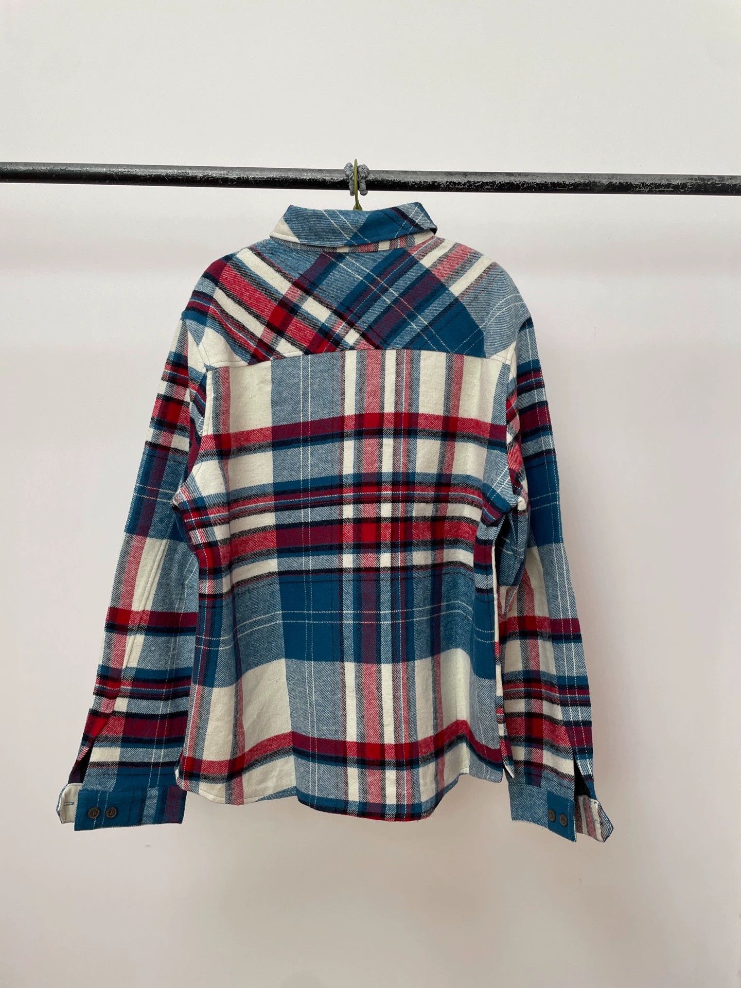 WE11DONE We11Done Blue White Red Check Half-Zip Jacket 46 Size US S / EU 44-46 / 1 - 2 Thumbnail