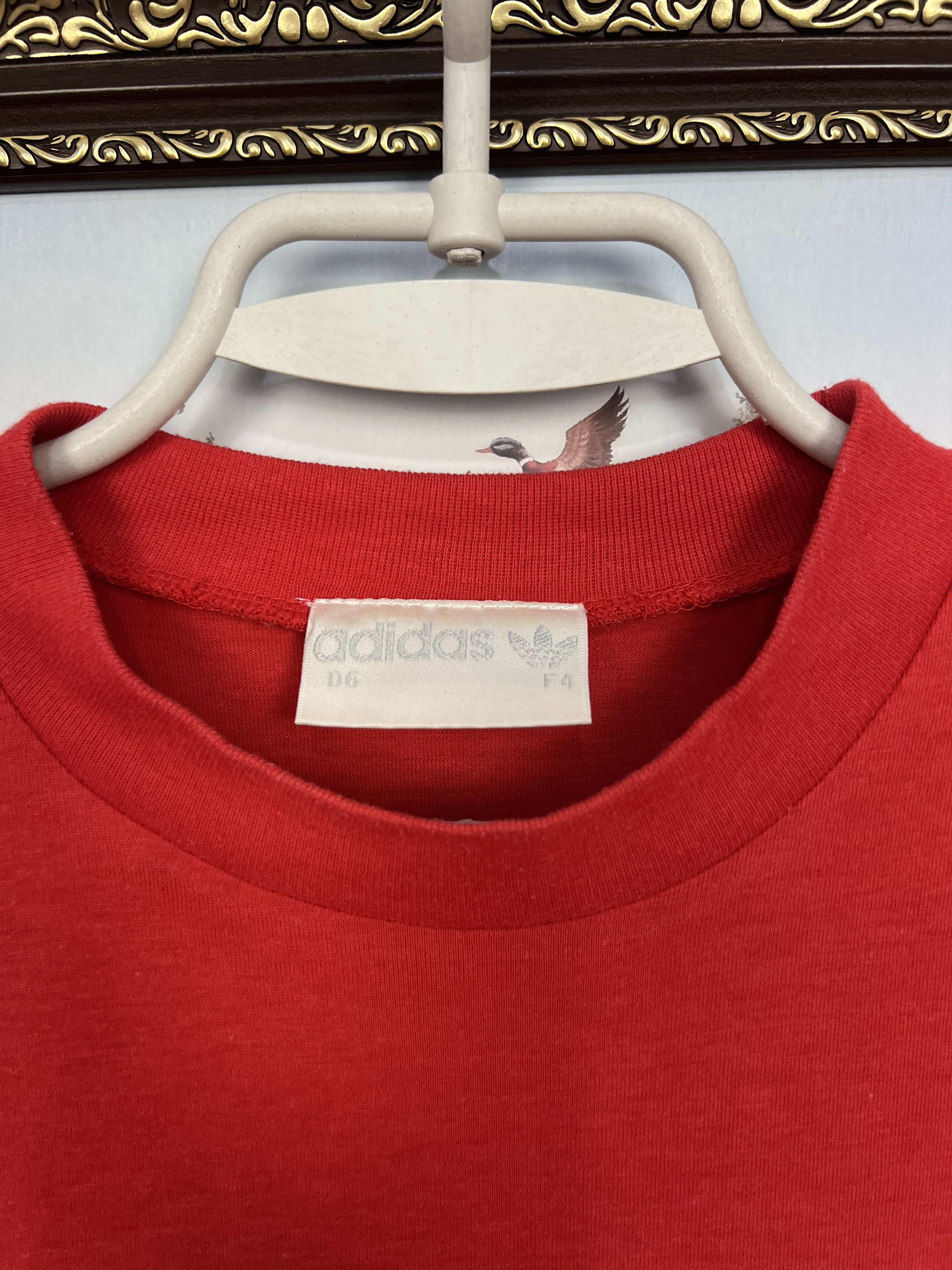 Adidas Vintage 90's Adidas Ivan Lendl Shirt Red Shirt Tennis Size US L / EU 52-54 / 3 - 6 Thumbnail