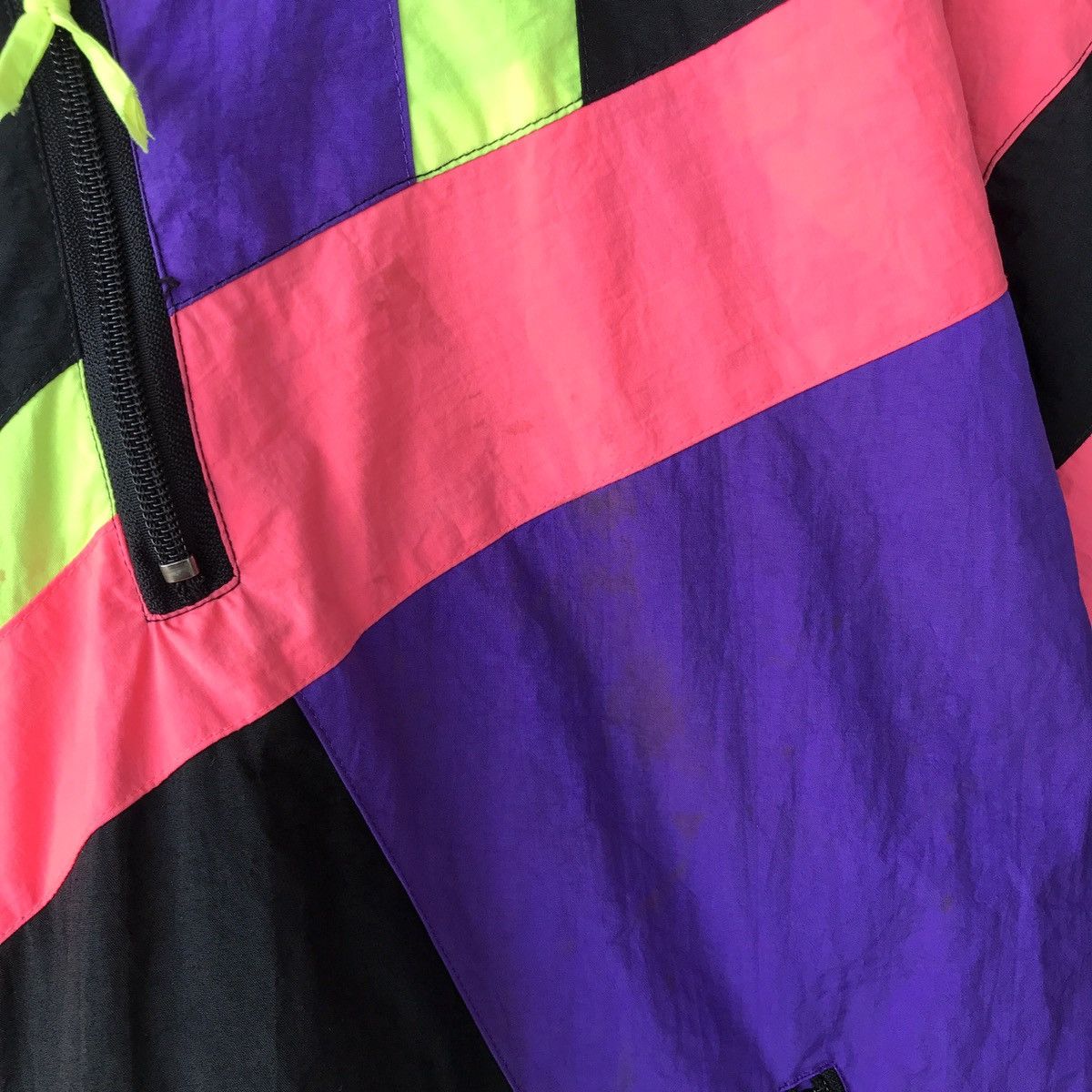 Vintage Dual Control USA Vintage 1990s Neon Pullover Jacket Size US M / EU 48-50 / 2 - 10 Thumbnail
