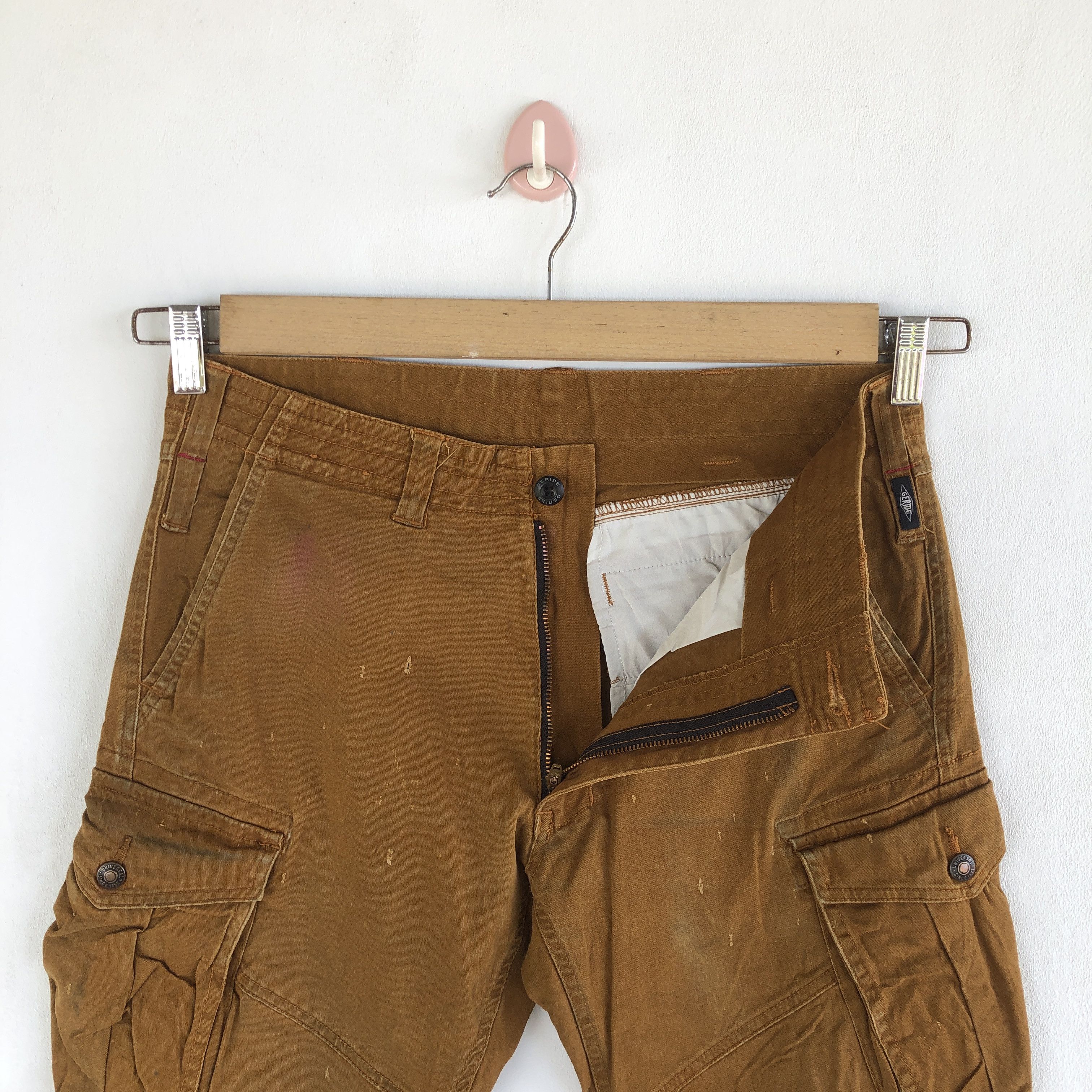 Japanese Brand Vintage Japanese Cargo Pants Multi Pocket Military Trousers Size US 30 / EU 46 - 5 Thumbnail