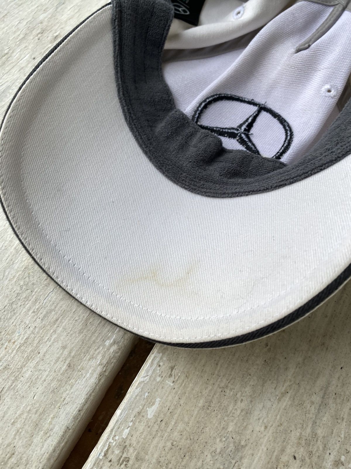 Mercedes-Benz × Vintage Vintage 00s Mercedes Benz Petronas AMG Racing F1 Cap Hat Size ONE SIZE - 10 Thumbnail