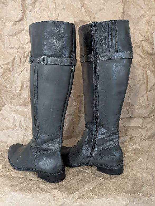 Clarks Pita Topeka women's 2 tone riding boots Size US 9 / IT 39 - 3 Thumbnail