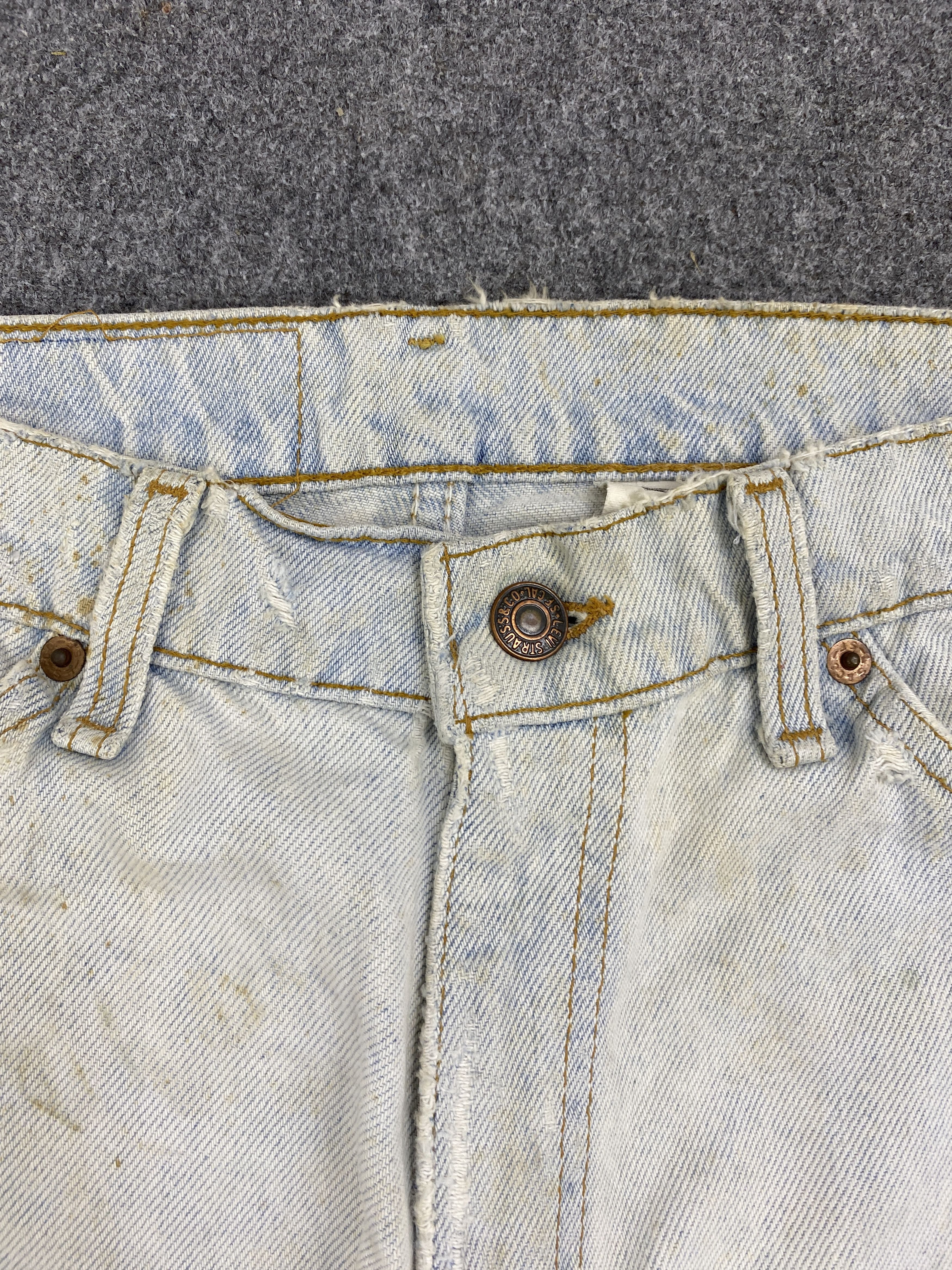 Levi's × Vintage Light Washed Vintage 90s Levis 560 Orange Tabs Jeans Size US 29 - 9 Thumbnail