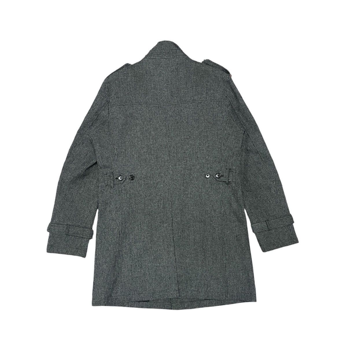 semanticdesign Vintage Semantic Design Herringbone Military Trench Coat Size US XL / EU 56 / 4 - 11 Thumbnail