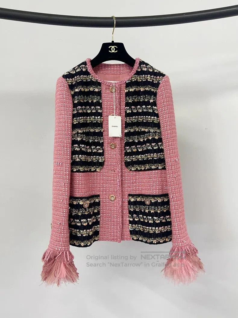 Chanel Chanel Autumn and Winter High-end Handicraft Workshop Pink Size XS / US 0-2 / IT 36-38 - 1 Thumbnail