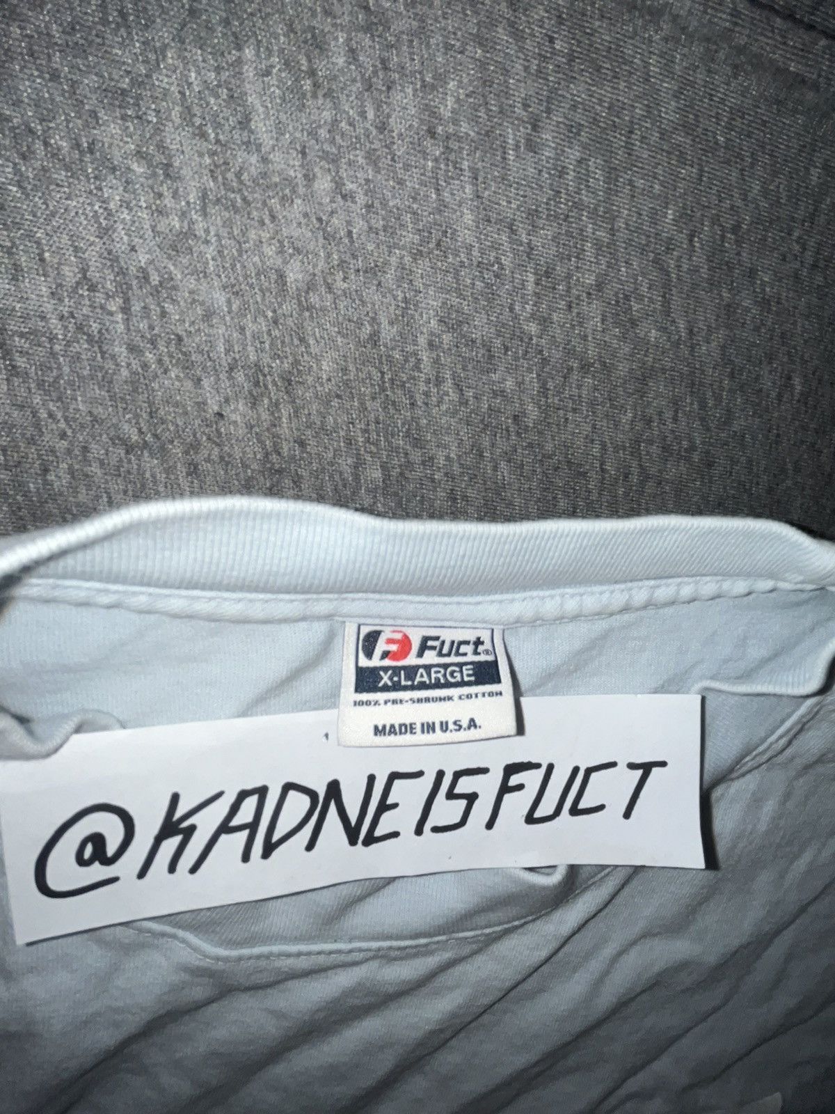 FUCT × Fuck The Population We Will Not Forget Them, God Bless Fuct Shirt Size US XL / EU 56 / 4 - 2 Thumbnail