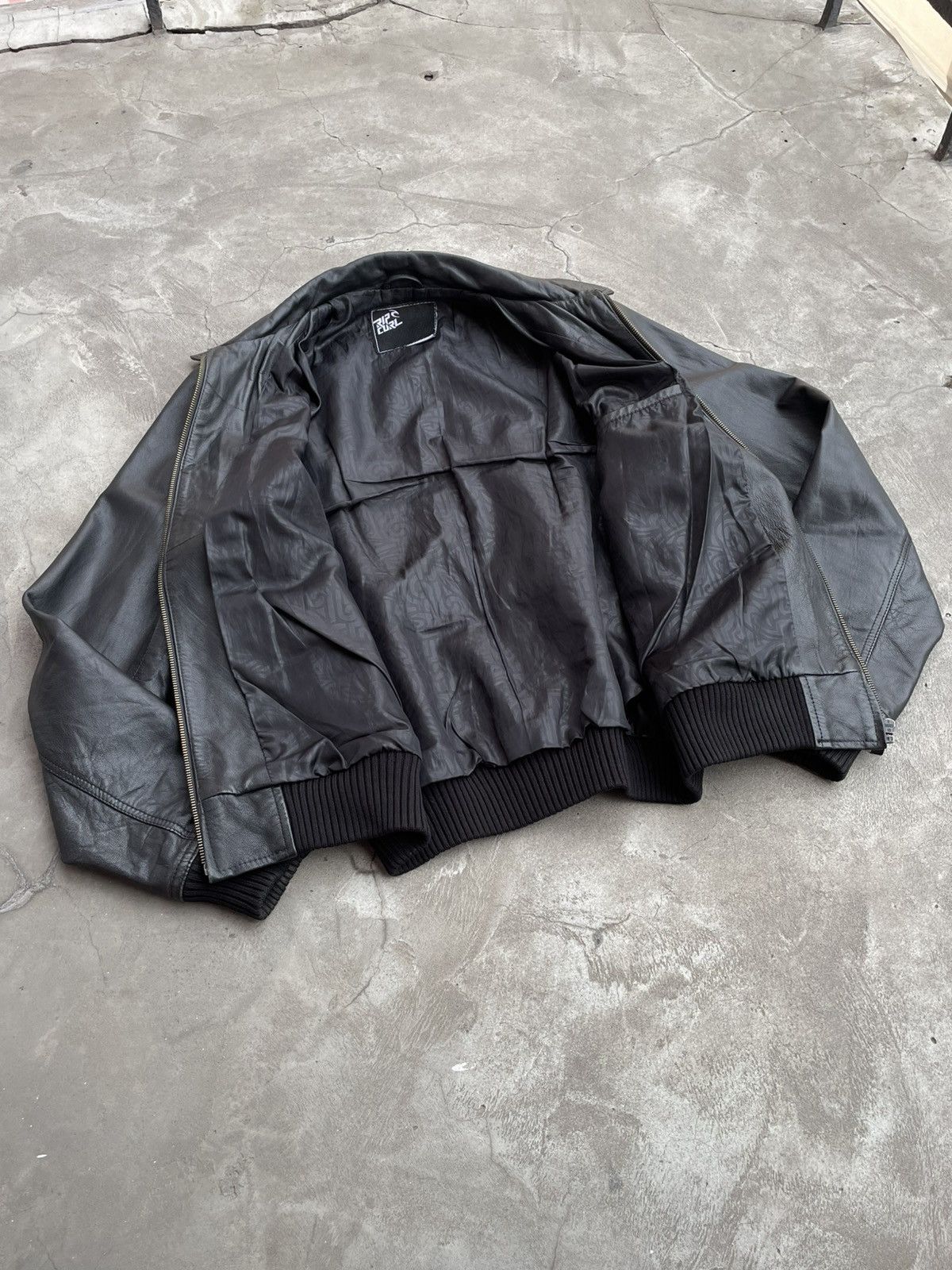 Rip Curl Rip Curl: Tanned Leather Zip-Jacket: Cherveau Lambskin Size US L / EU 52-54 / 3 - 4 Thumbnail