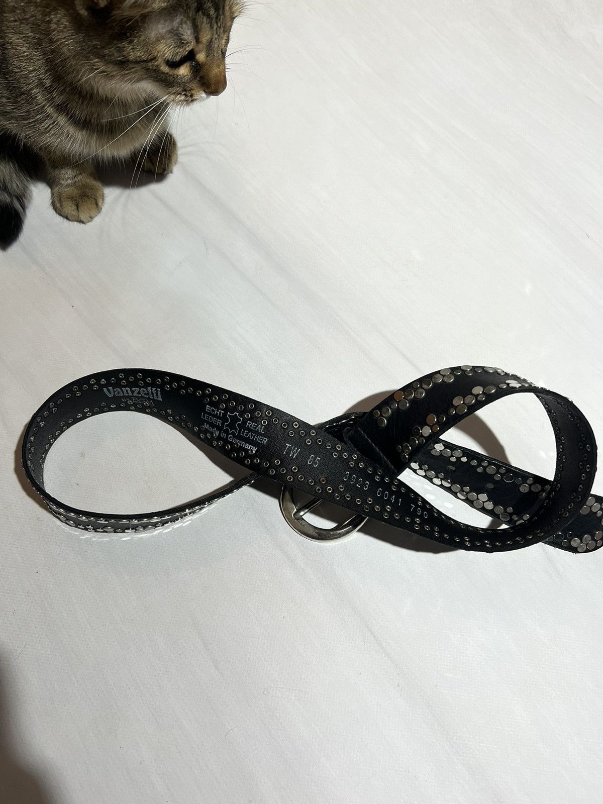 Hysteric Glamour × If Six Was Nine × Vintage Y2K Vintage Leather Belt BB Simon Style Size ONE SIZE - 6 Thumbnail