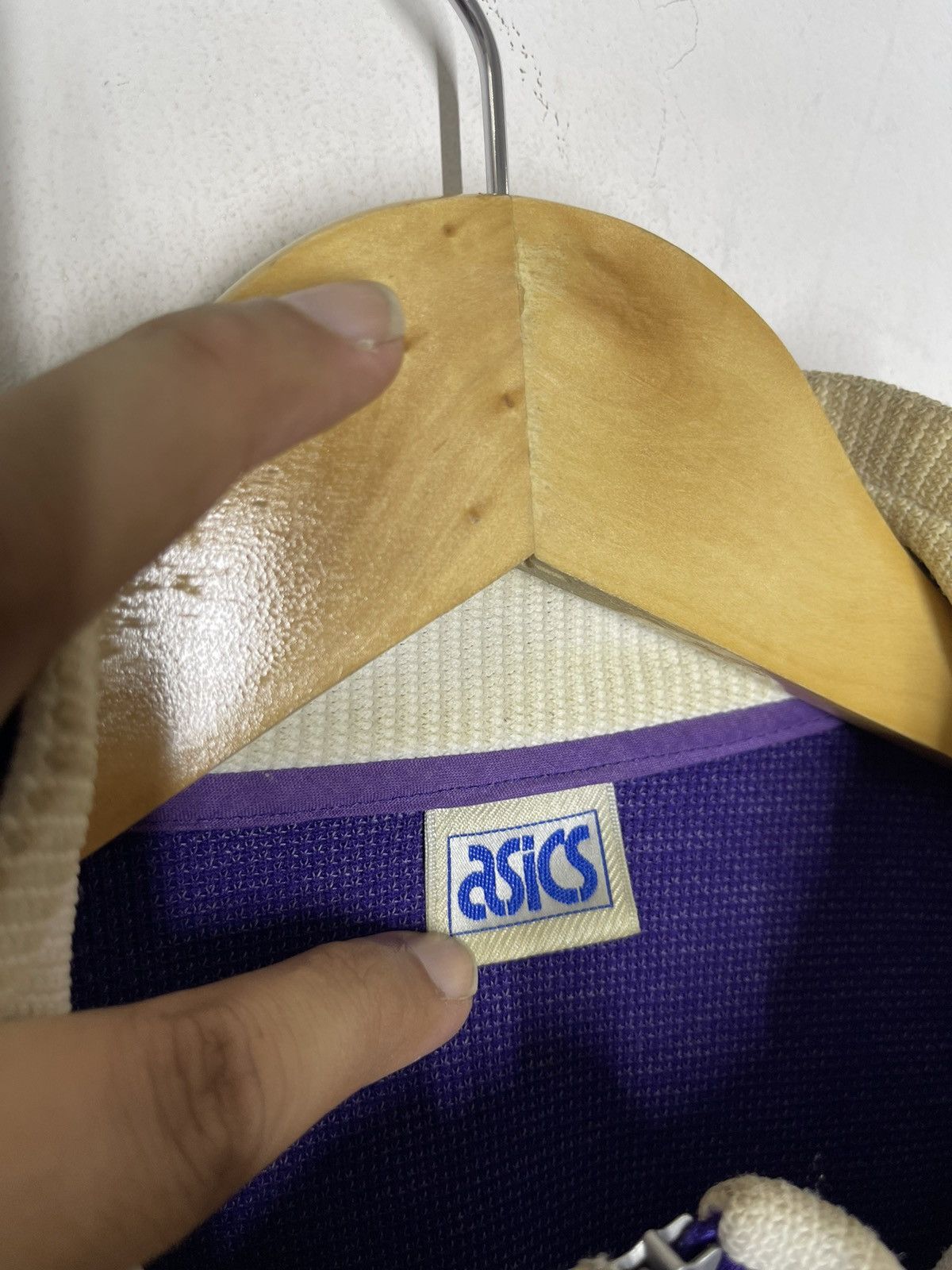 Asics Vintage Asics Japan Tracktop Outerwear Size US M / EU 48-50 / 2 - 3 Thumbnail