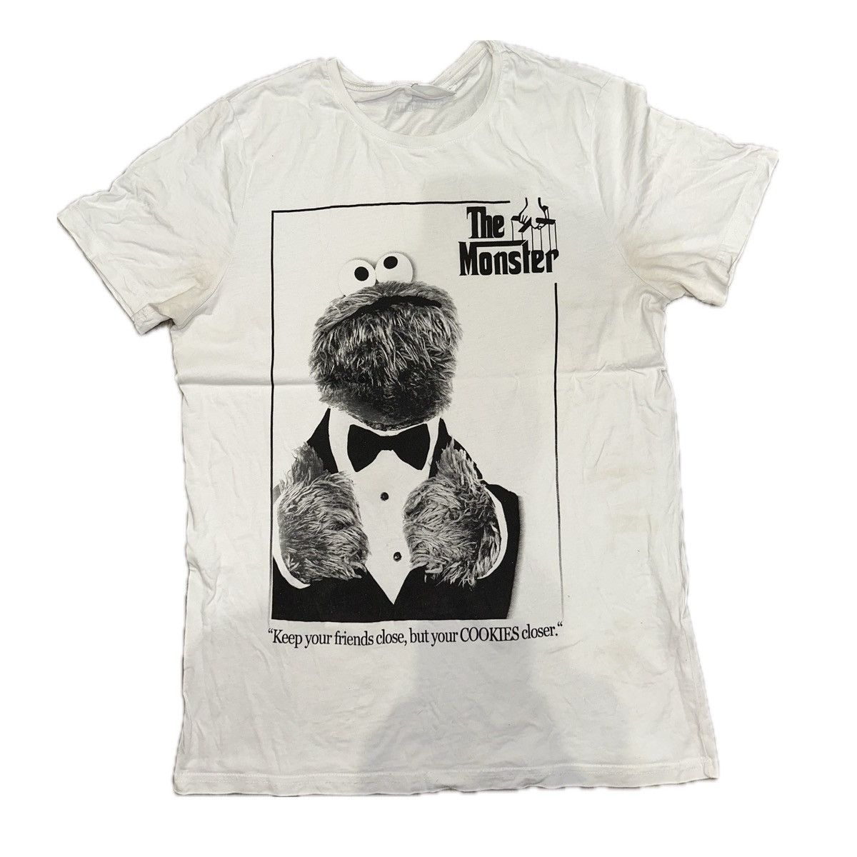 Vintage T-shirt Sesame Street Godfather Size US L / EU 52-54 / 3 - 1 Thumbnail