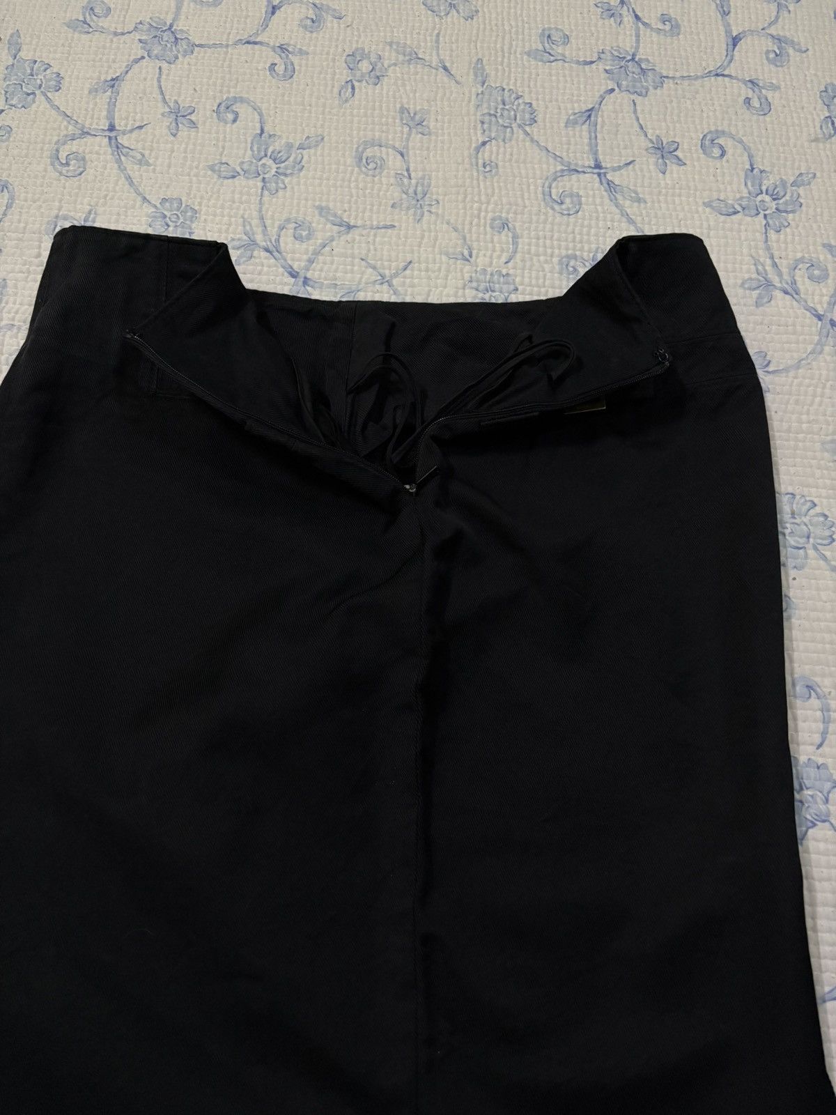 Gucci Gucci Cotton Silk Black Skirt Size 28" / US 6 / IT 42 - 11 Thumbnail