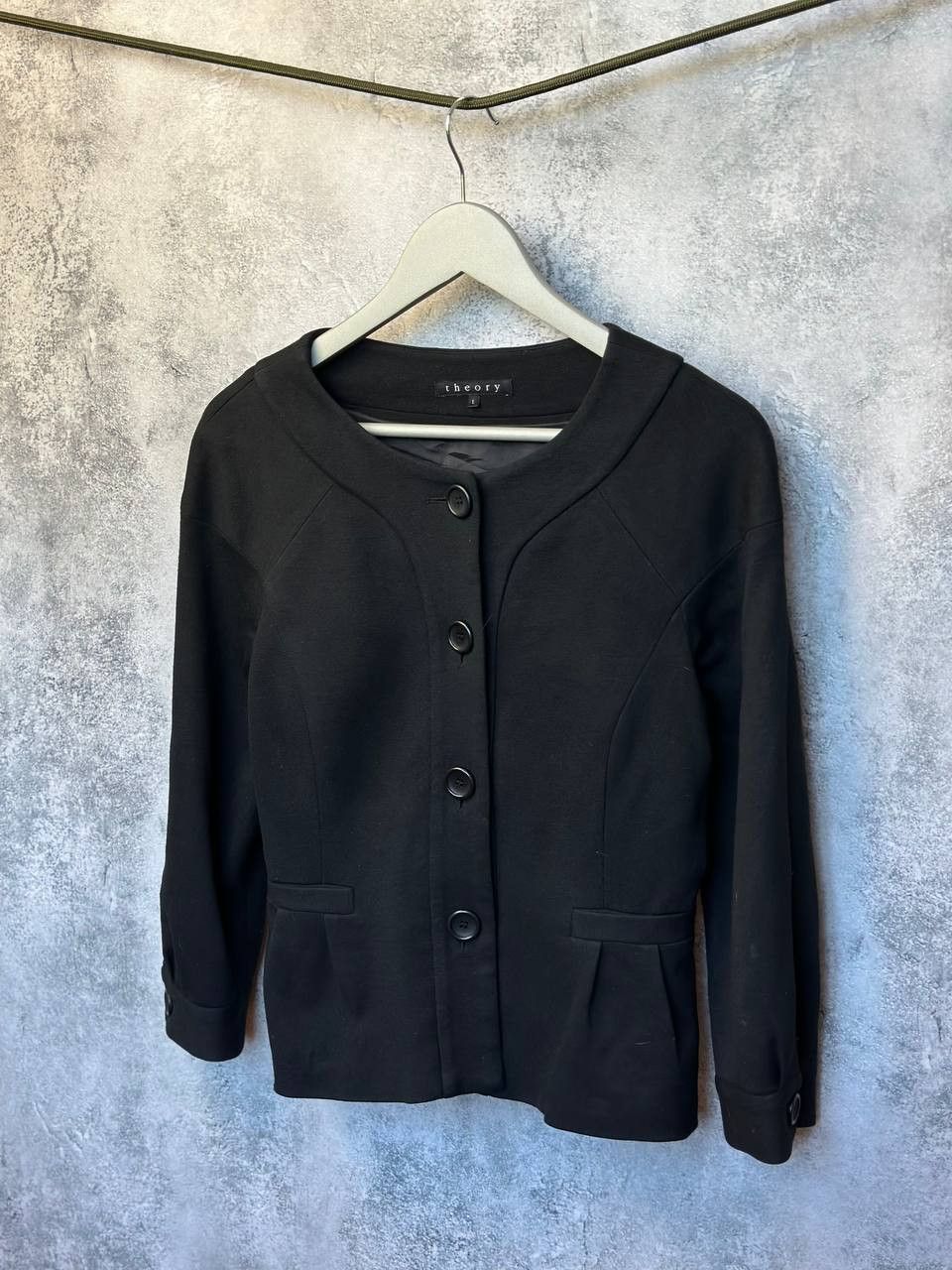 Theory Theory Luxury Cardigan Jacket - Made in Usa - Long Sleeve Size L / US 10 / IT 46 - 1 Thumbnail