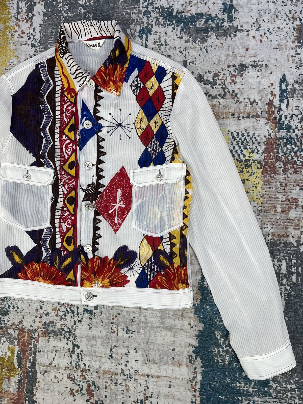 Kansai Yamamoto Kansai Yamamoto Transparent Multicolored Blouses Size M / US 6-8 / IT 42-44 - 4 Thumbnail