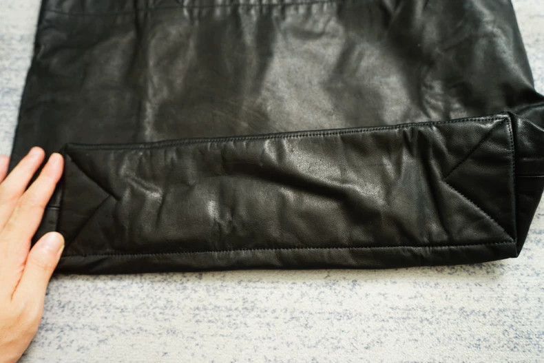 Yohji Yamamoto Yohji Yamamoto Yohji Yamamoto Leather Tote Bag Size ONE SIZE - 5 Thumbnail