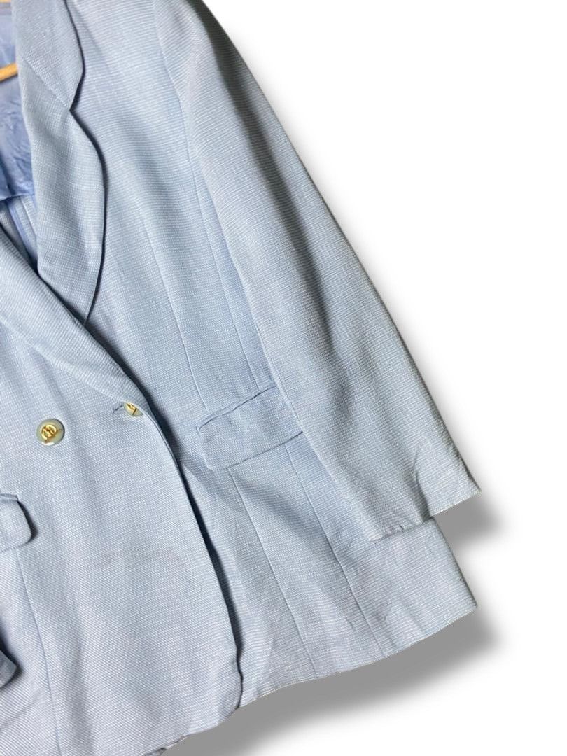 Japanese Brand Nina Ricci Double Breasted Blazer (148) Size US XXS / EU 40 - 3 Thumbnail