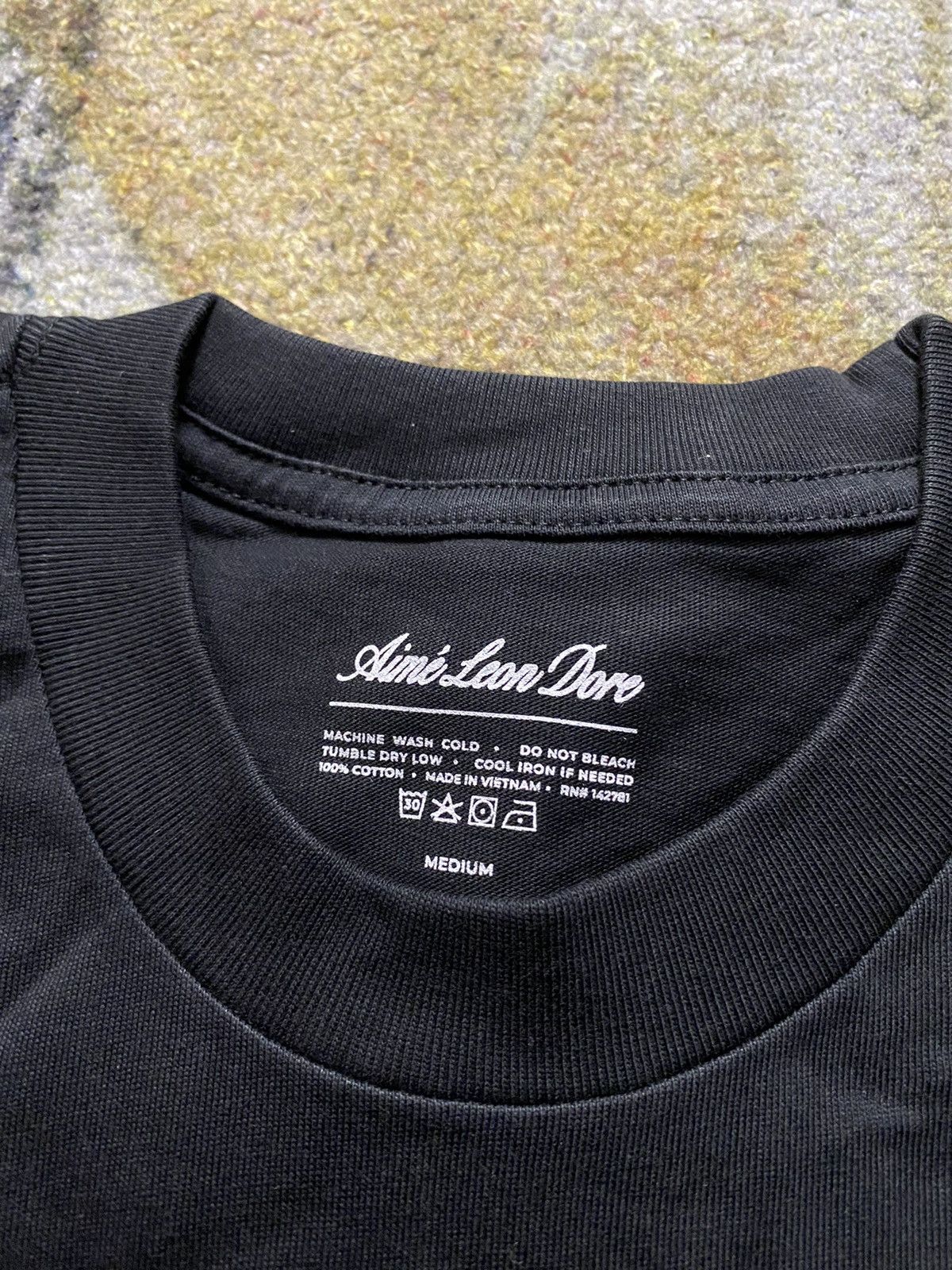 Aime Leon Dore Aime Leon Dore Basic Solid T-Shirt Black Size US M / EU 48-50 / 2 - 2 Thumbnail