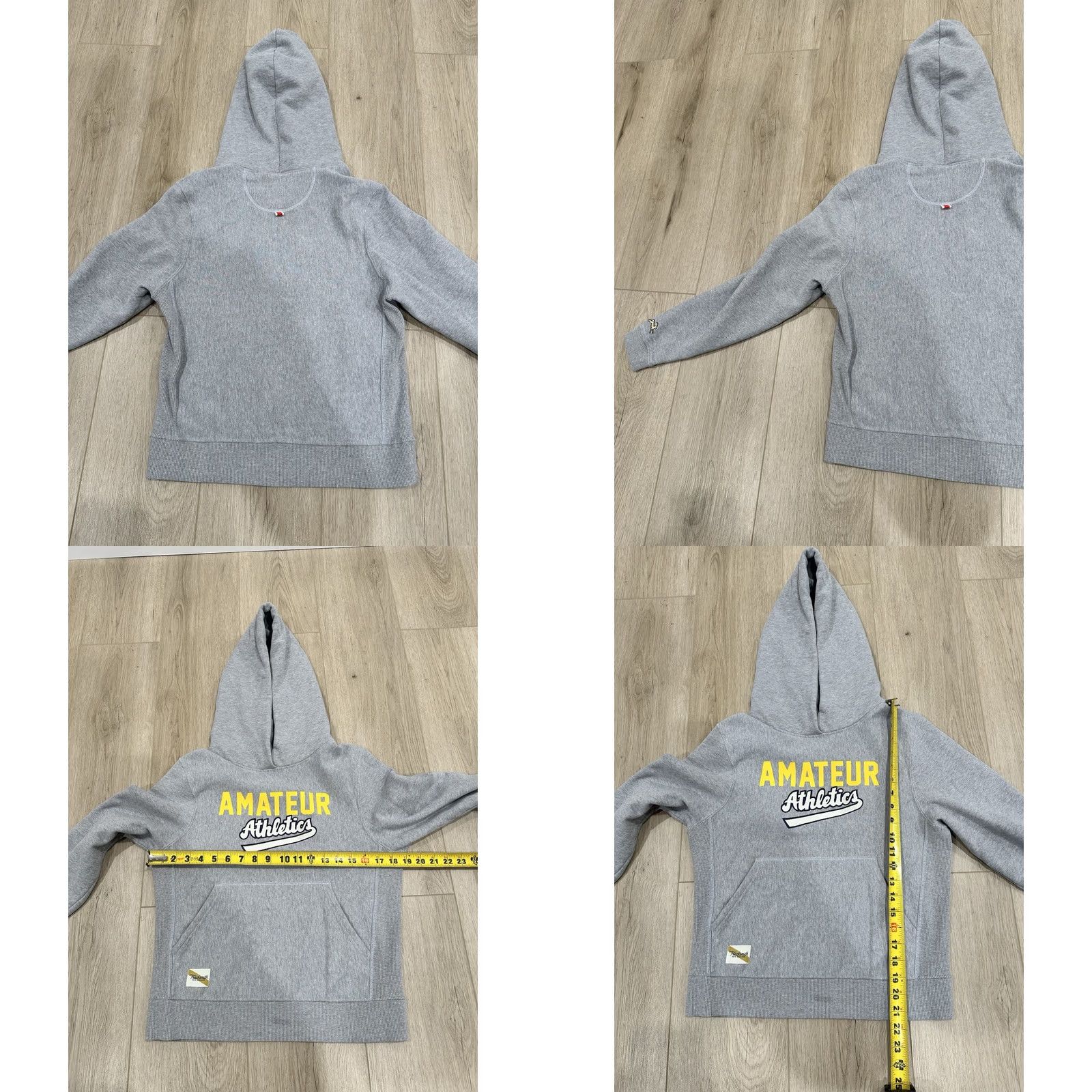 Vintage TRACKSMITH Sweatshirt Hoodie Gray Small Woman’s Unisex Adults Regular S Pullover Athletic Fits Shirt Size S / US 4 / IT 40 - 9 Thumbnail