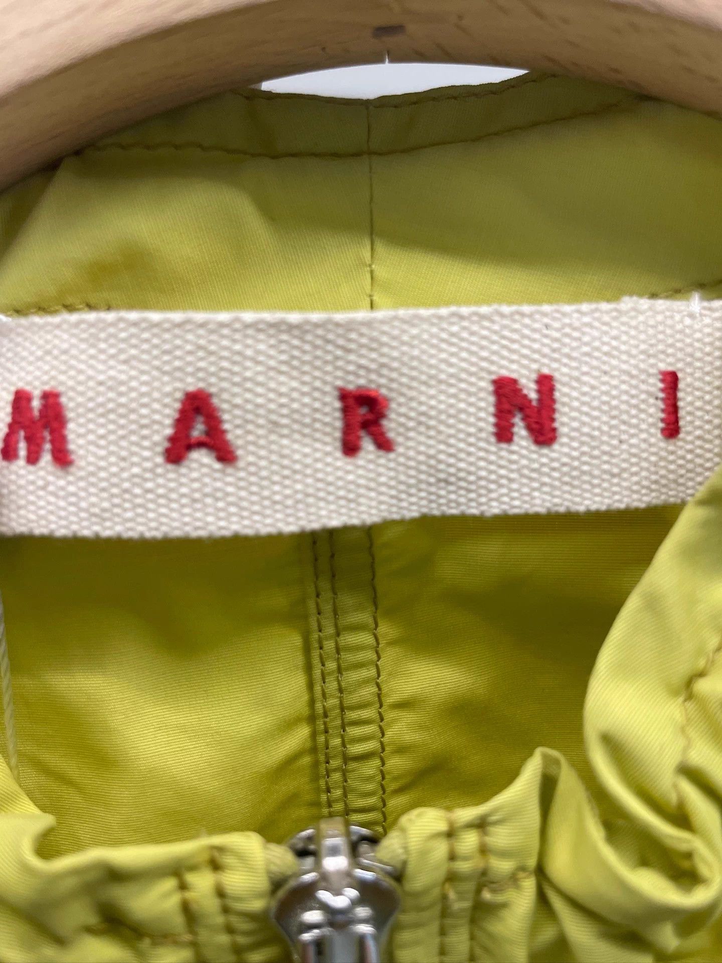 Marni marni authentic women's lemon yellow jacket size 36 Size XS / US 0-2 / IT 36-38 - 2 Thumbnail
