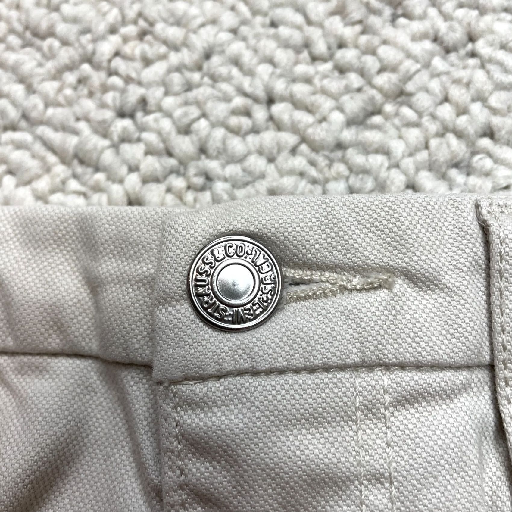 Levi's Levi's Jeans Womens 27 Light Beige Khaki Cropped Cropped Leg 25 In Inseam 27x? No Size 27" / US 4 / IT 40 - 7 Thumbnail