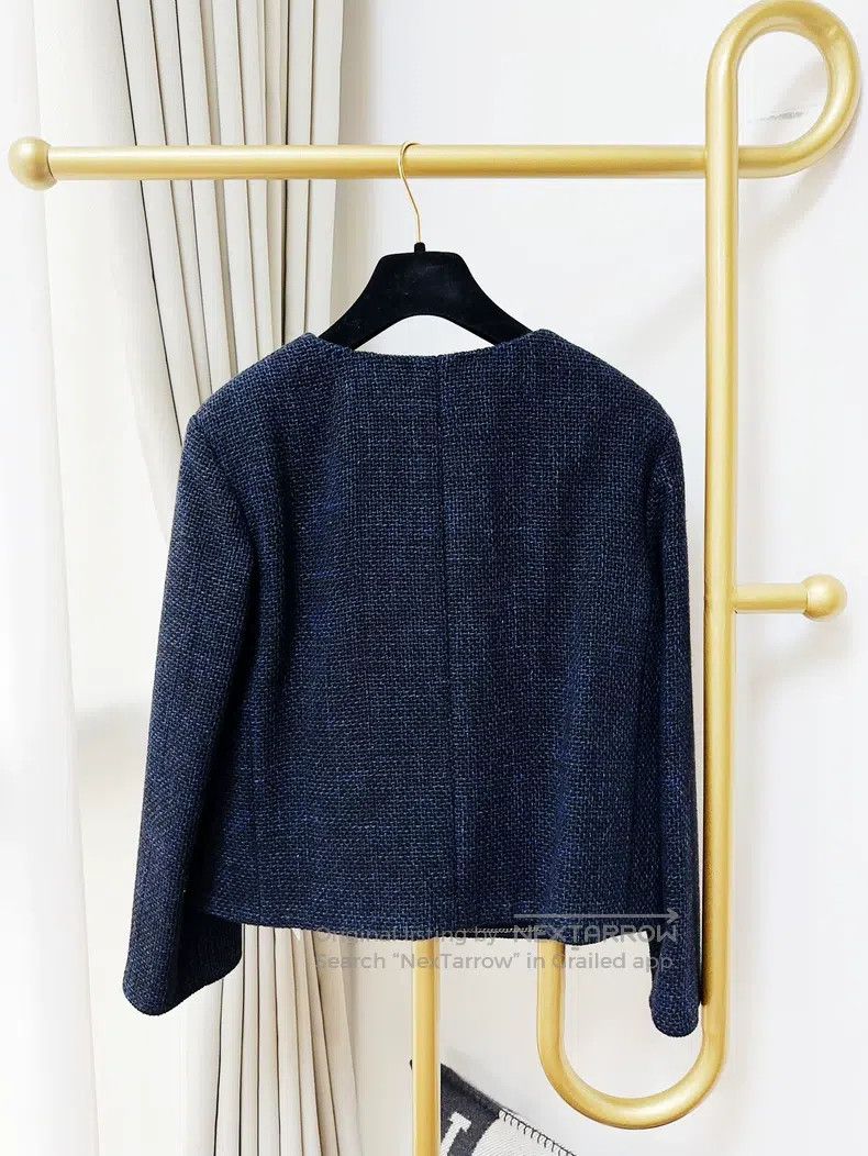 Chanel Chanel 21B autumn and winter preview dark blue diamond but Size XS / US 0-2 / IT 36-38 - 3 Thumbnail