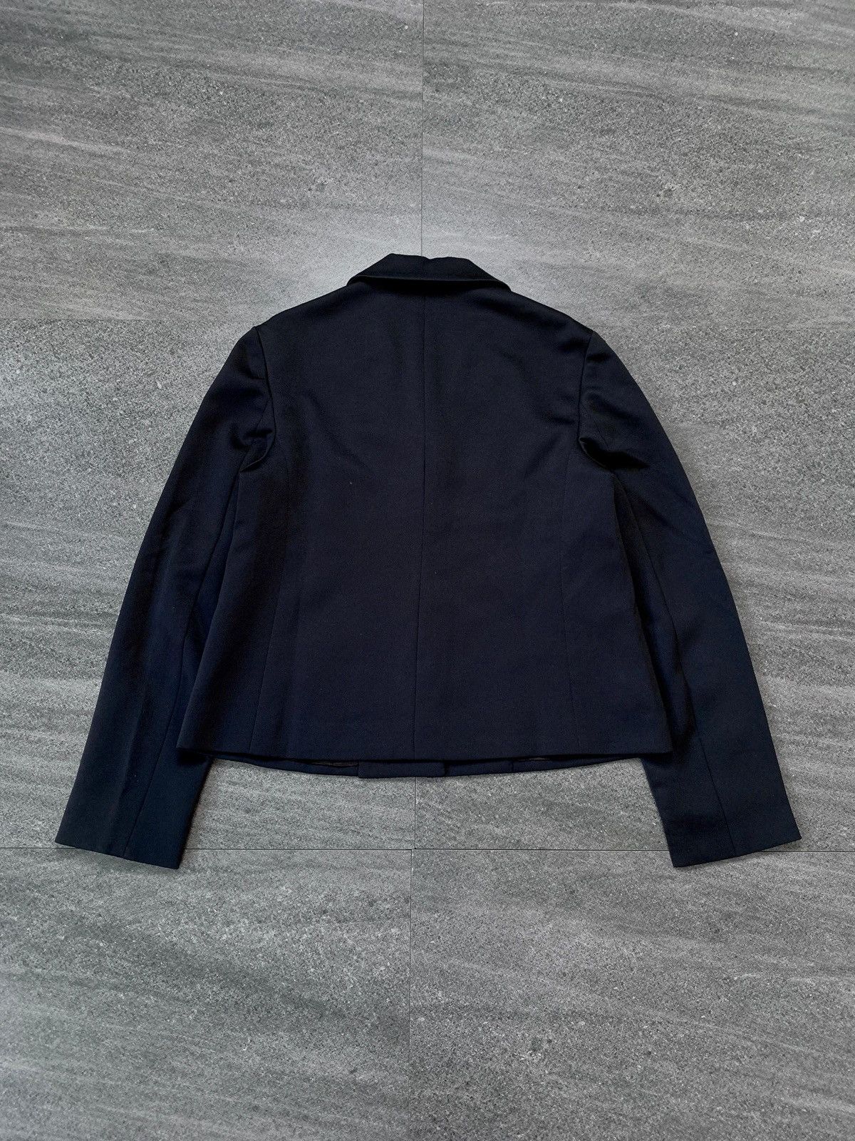 Miu Miu FREE TAX! 2000s Polyester Blazer cropped Jacket - Medium Size M / US 6-8 / IT 42-44 - 9 Thumbnail