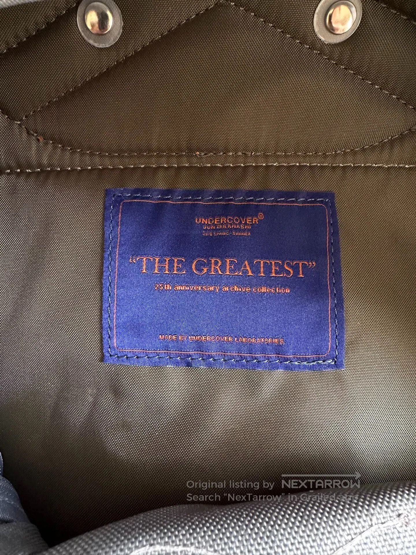 Undercover UNDERCOVER 25th Anniversary Backpack| Size ONE SIZE - 7 Thumbnail