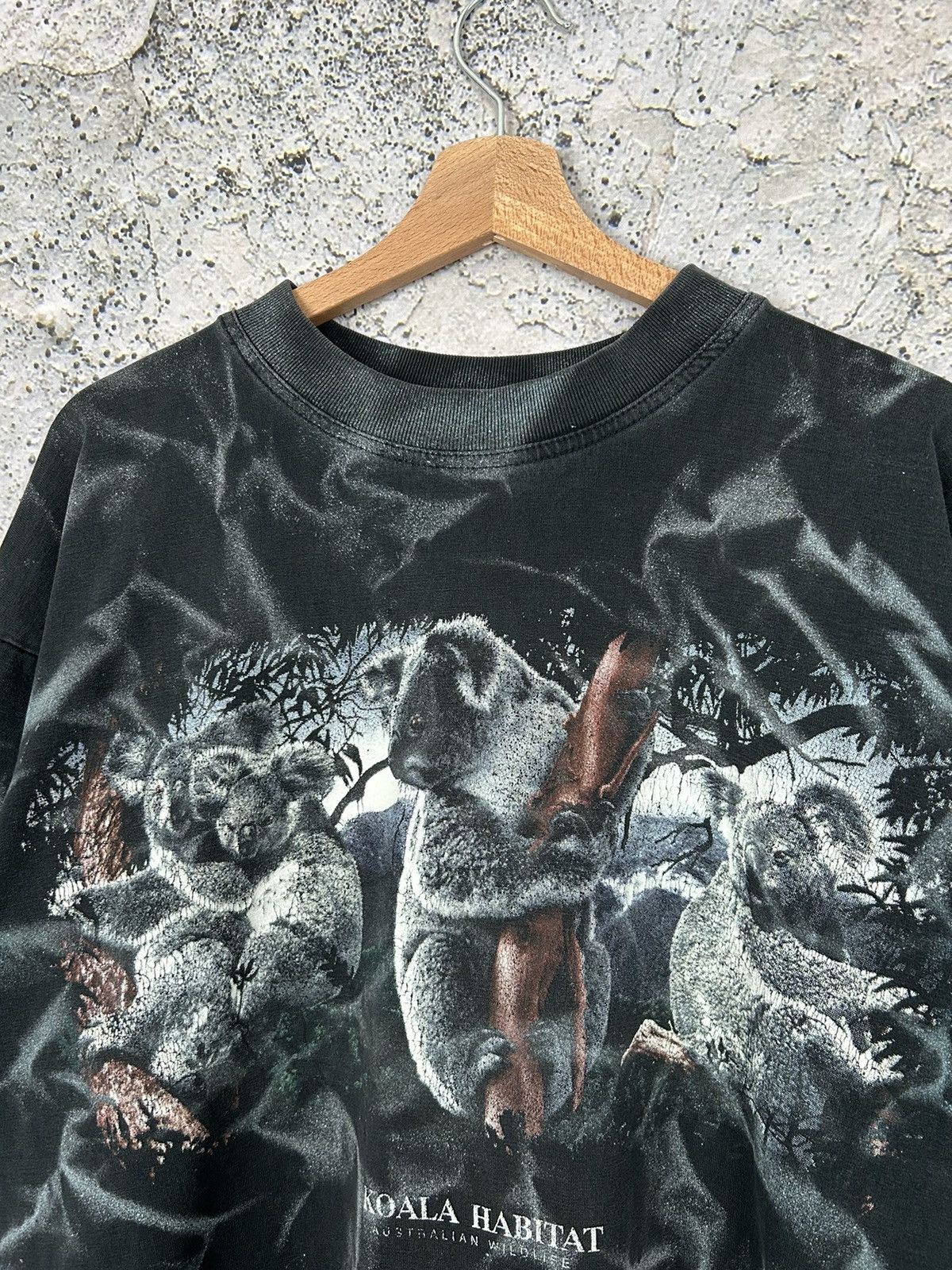 Vintage Vintage Animal Tee Koala 90s Tie Dye Rare Hype Size US XL / EU 56 / 4 - 3 Thumbnail