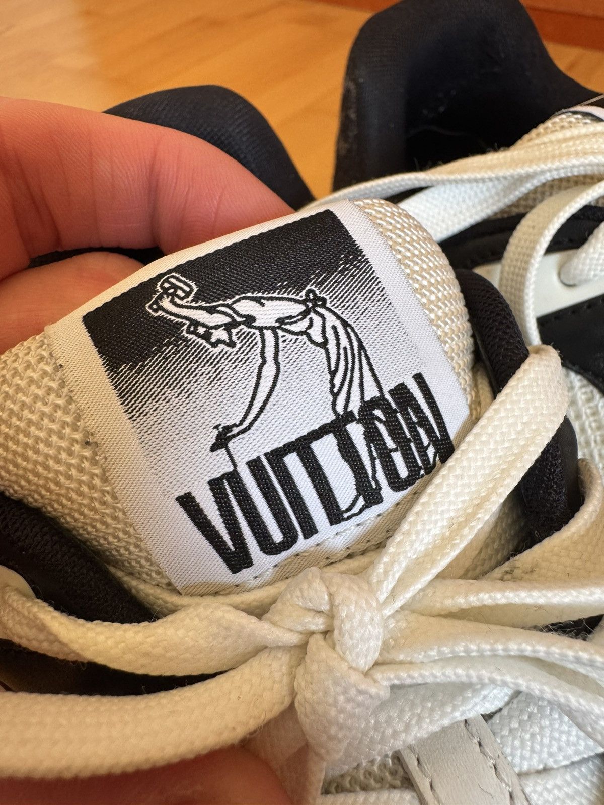 Louis Vuitton Louis Vuitton LV Trainer Velcro Strap Black Denim Size US 7.5 / EU 40-41 - 12 Thumbnail
