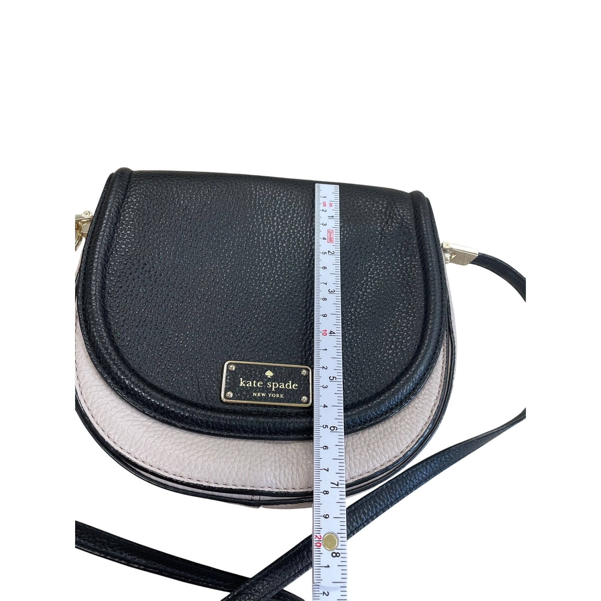 Kate Spade Kate Spade Womens Leather Black Gray charmed crossbody Handb Size ONE SIZE - 4 Thumbnail