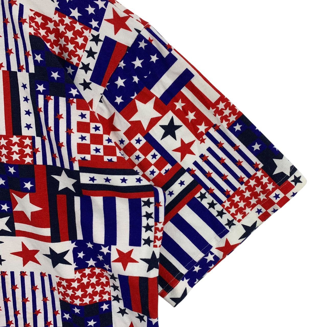 Vintage Vintage IN TOUCH USA Full print star polo tee Size US M / EU 48-50 / 2 - 7 Thumbnail