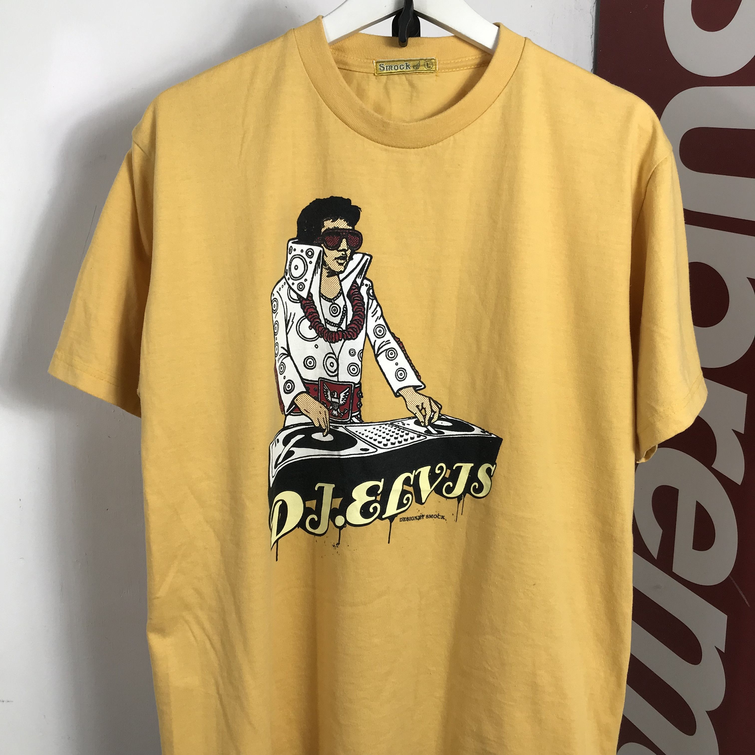 Band Tees Vintage Elvis Presley DJ PARODY 90s Lupo's Heartbreak hotel Size US L / EU 52-54 / 3 - 2 Thumbnail